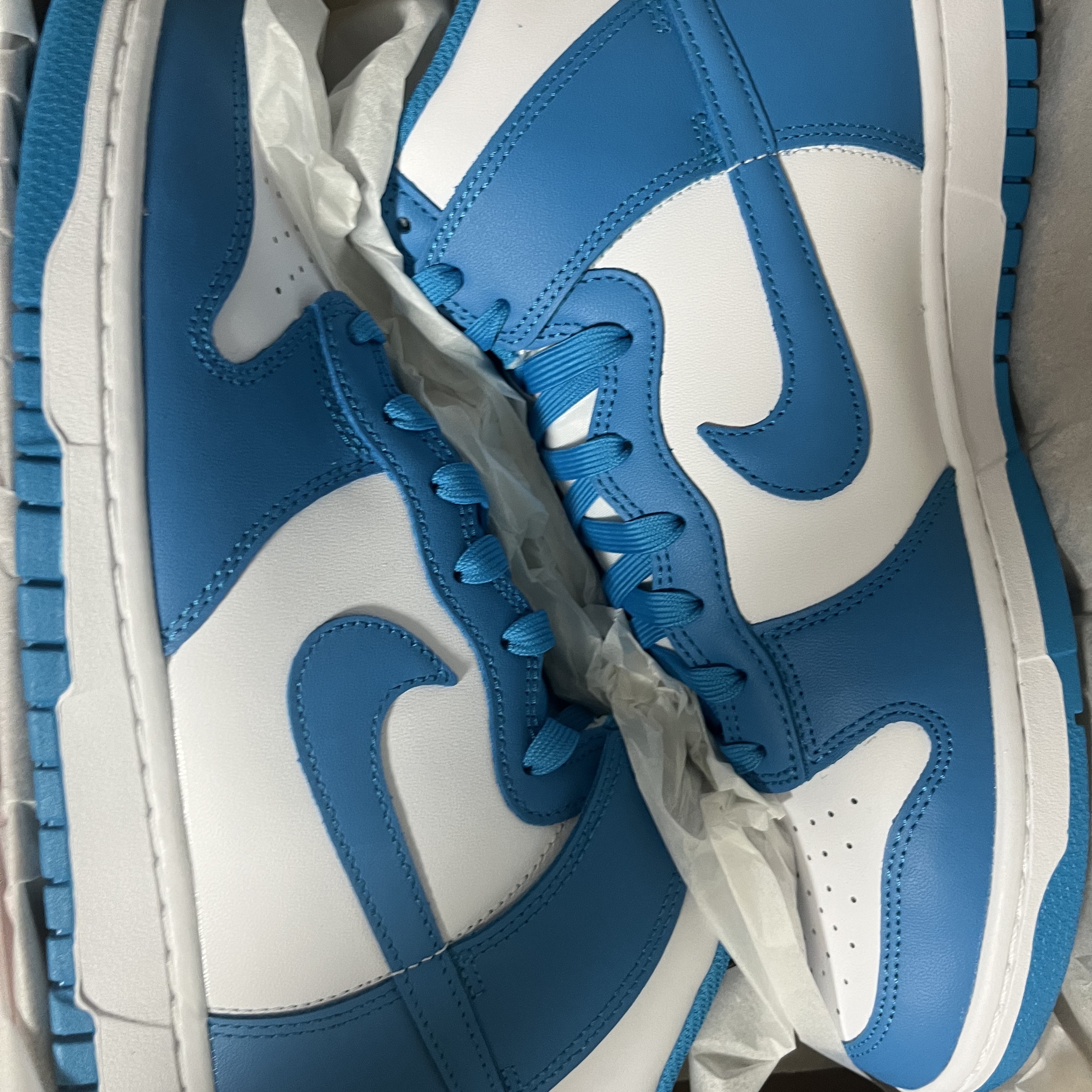 Nike Dunk High Retro Championship Blue 착용 스타일