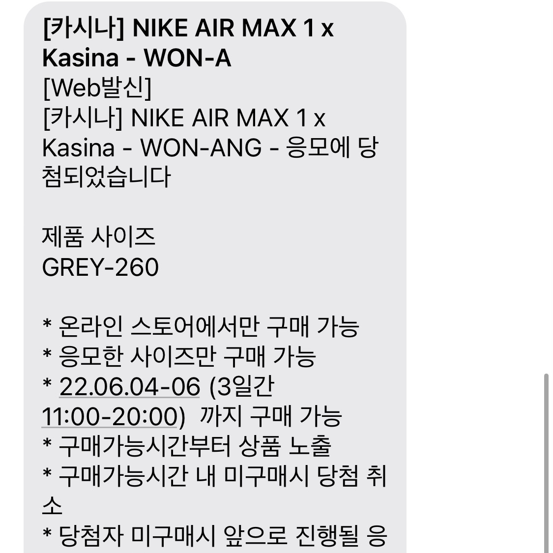 Nike x Kasina Air Max 1 SP Won-Ang Particle Grey ์ฐฉ์ฉ ์คํ์ผ