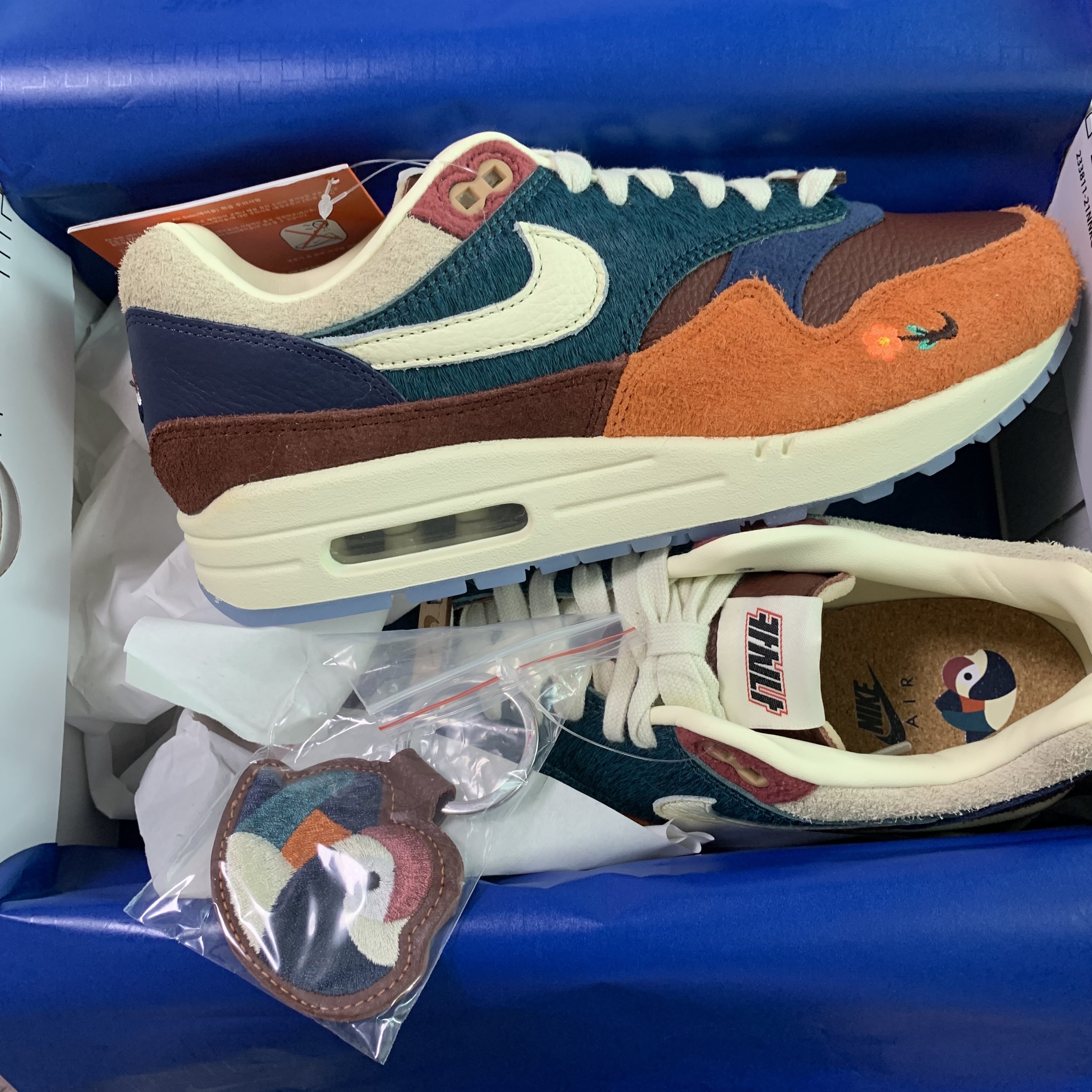 Nike x Kasina Air Max 1 SP Won-Ang Orange 착용 스타일