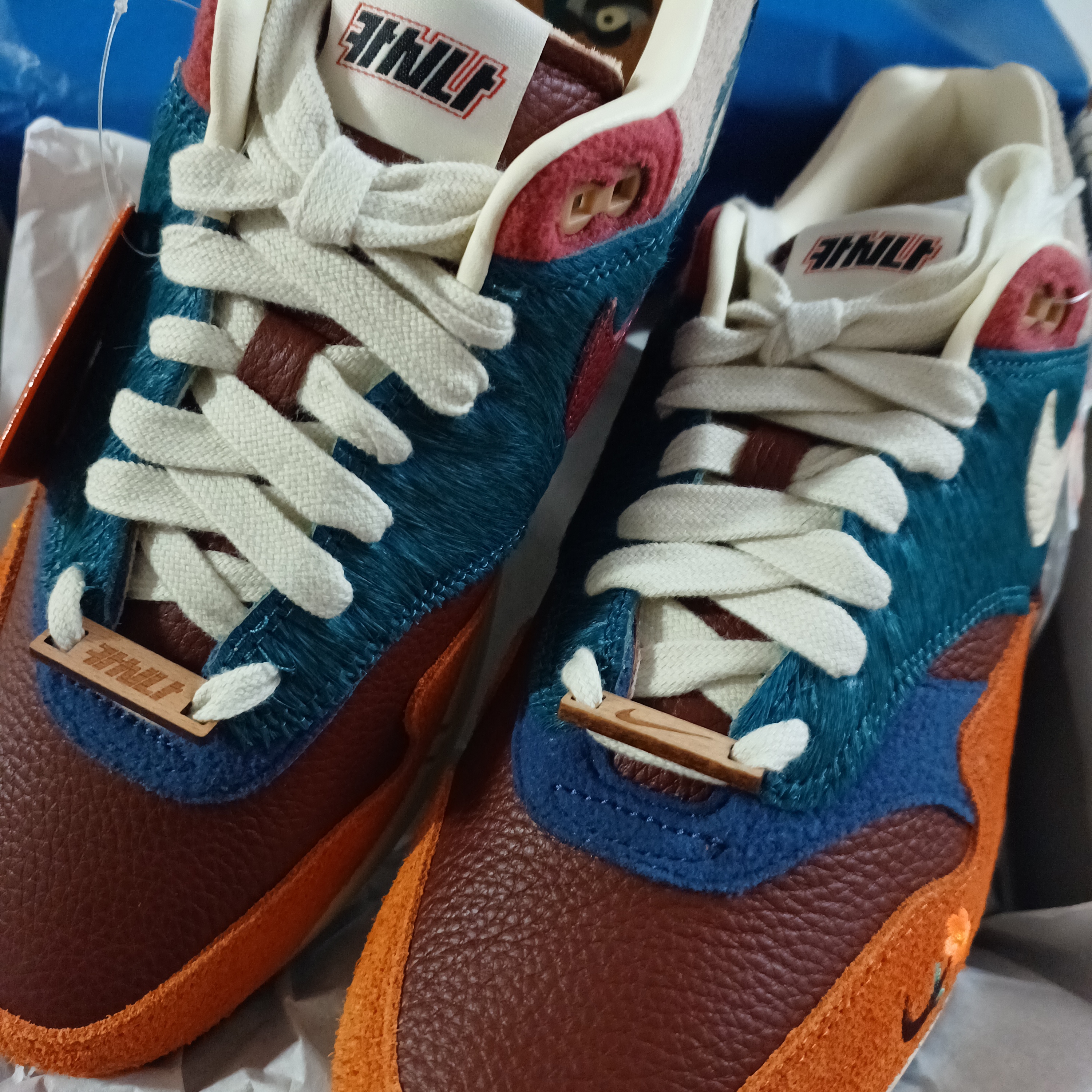 Nike x Kasina Air Max 1 SP Won-Ang Orange 착용 스타일