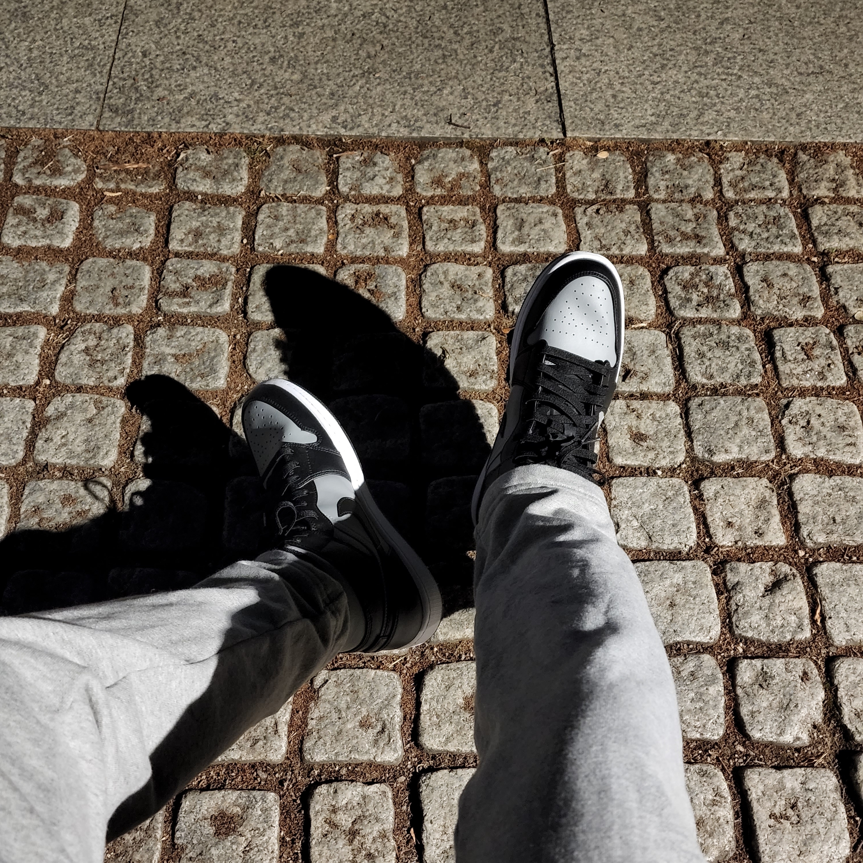 Jordan 1 Mid Shadow 착용 스타일 - 2