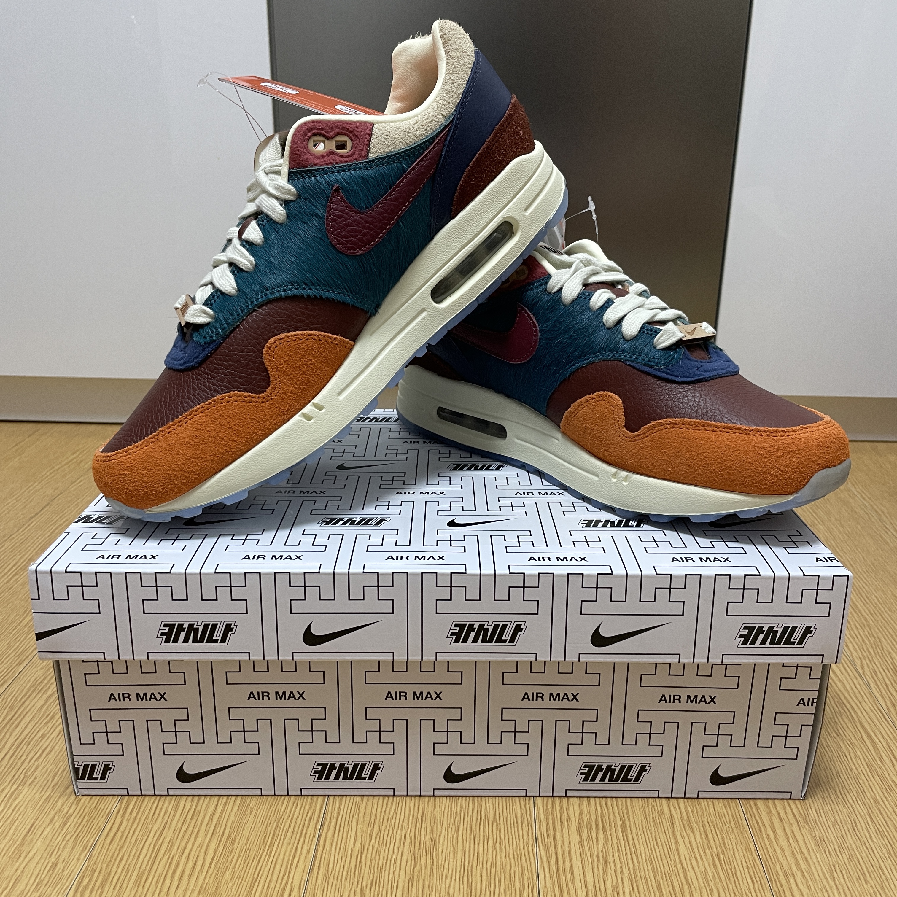 Nike x Kasina Air Max 1 SP Won-Ang Orange 착용 스타일