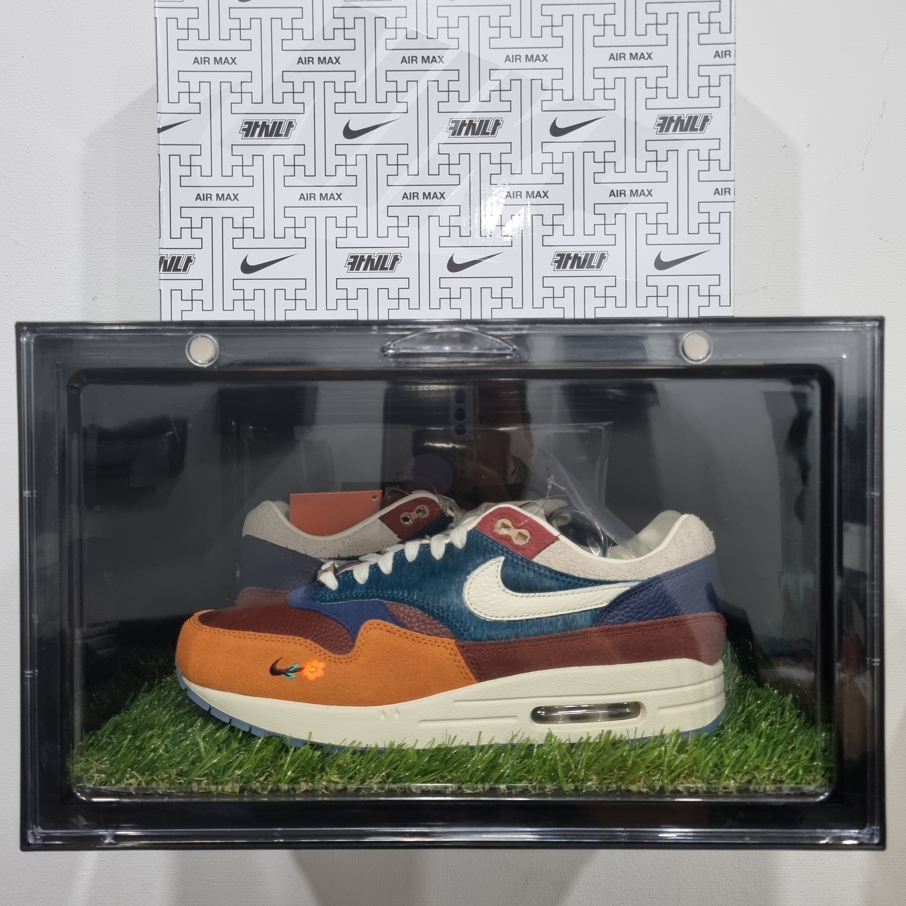 Nike x Kasina Air Max 1 SP Won-Ang Orange 착용 스타일