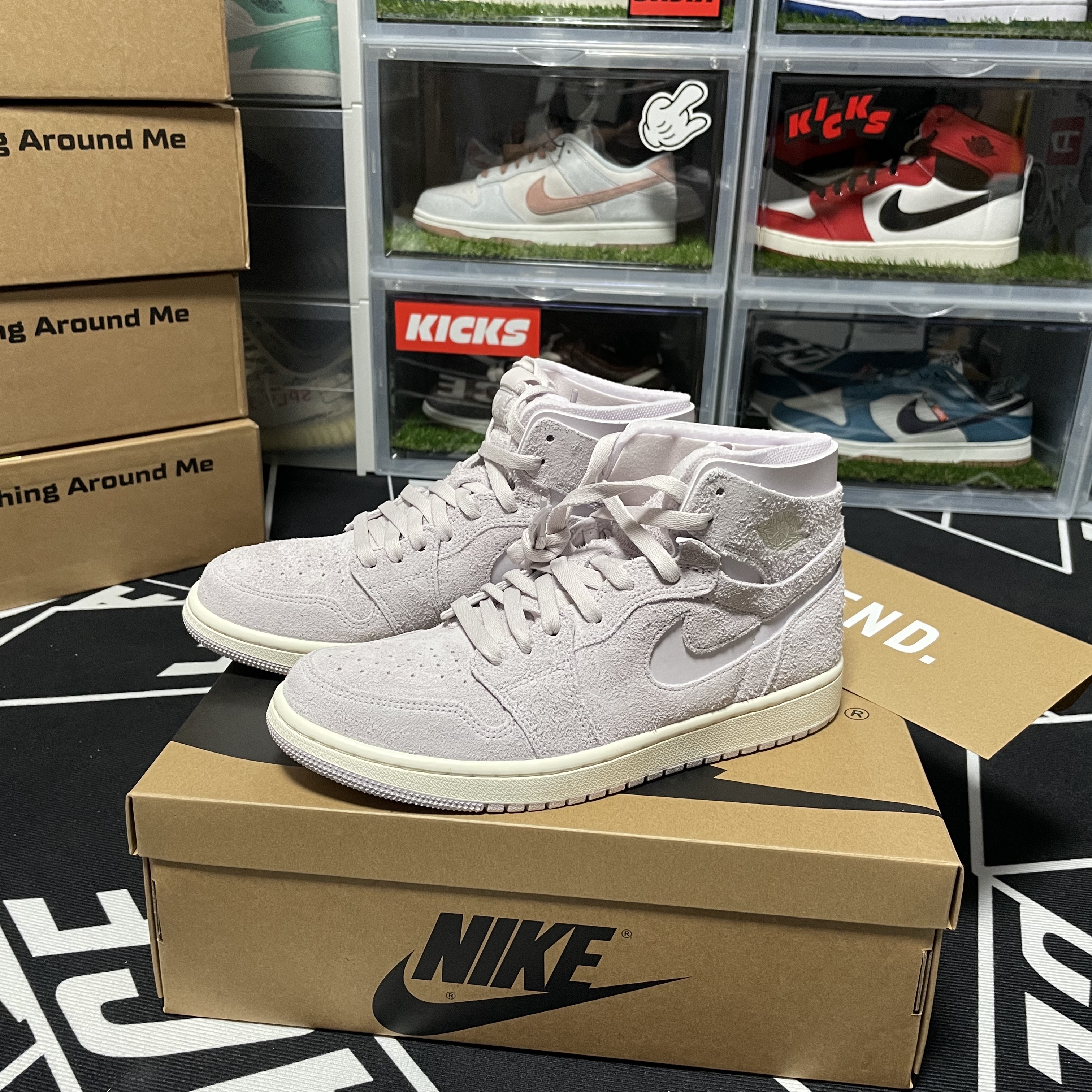 (W) Jordan 1 Zoom Air CMFT Venice 착용 스타일 - 3