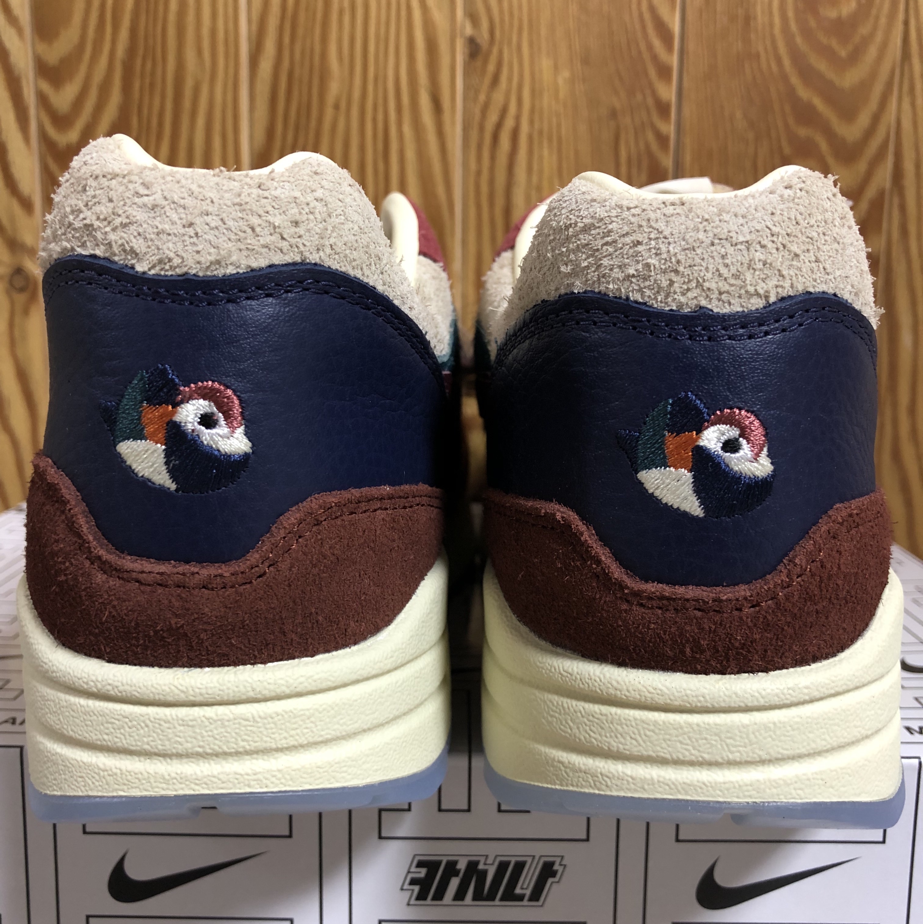 Nike x Kasina Air Max 1 SP Won-Ang Orange 착용 스타일 - 2