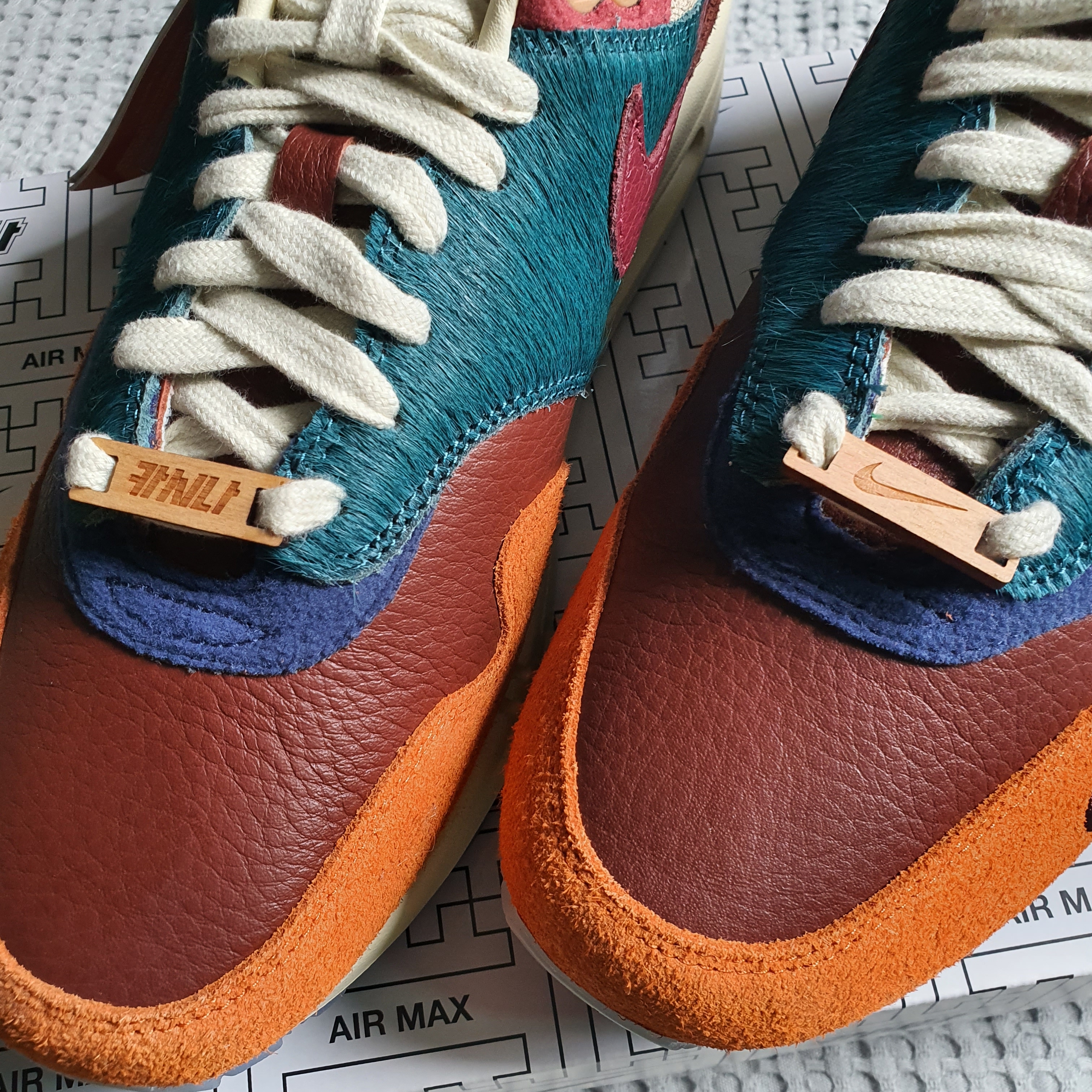 Nike x Kasina Air Max 1 SP Won-Ang Orange 착용 스타일 - 2