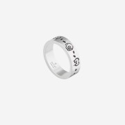 Gucci Ghost Ring Silver 6mm