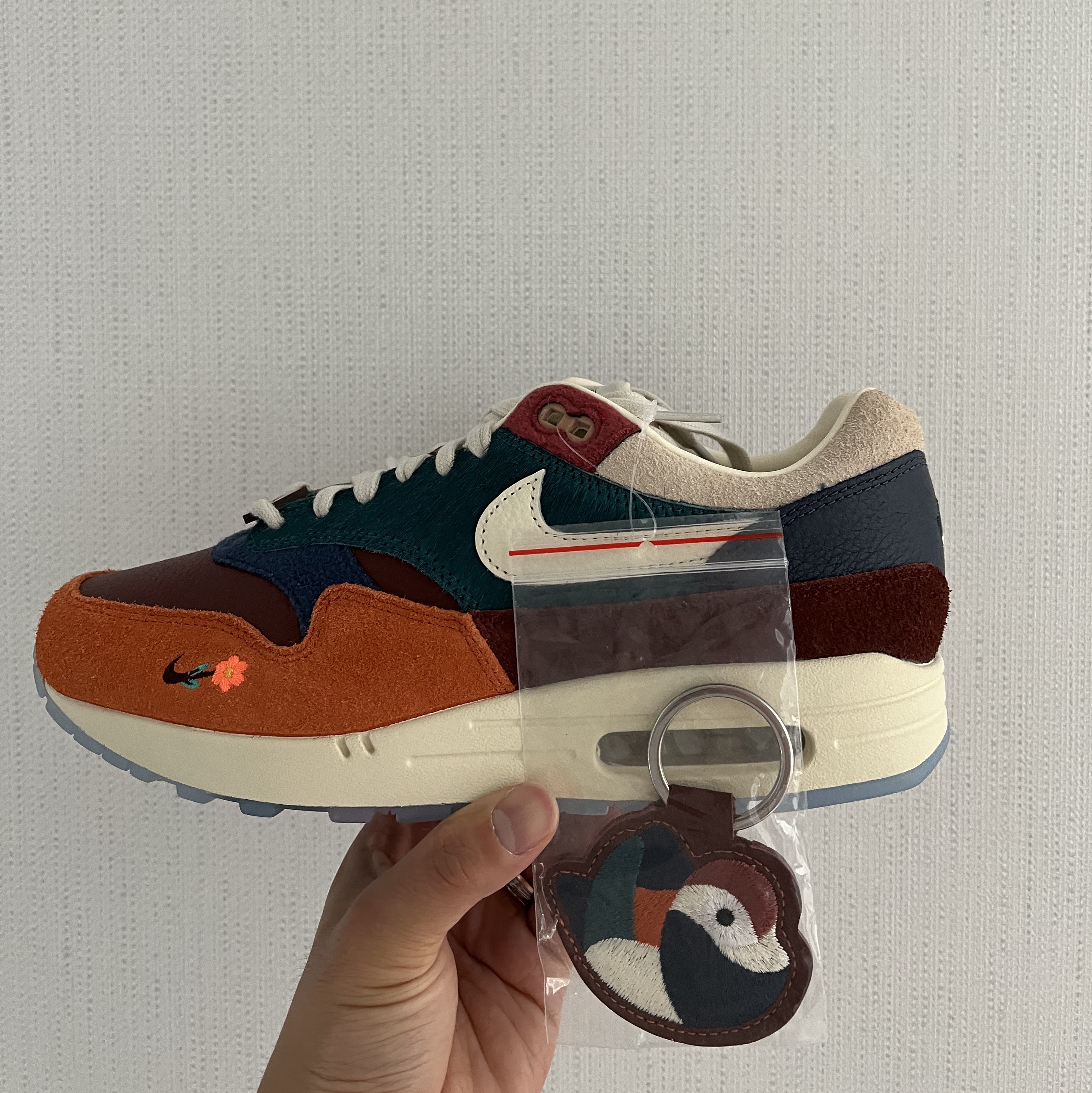 Nike x Kasina Air Max 1 SP Won-Ang Orange 착용 스타일
