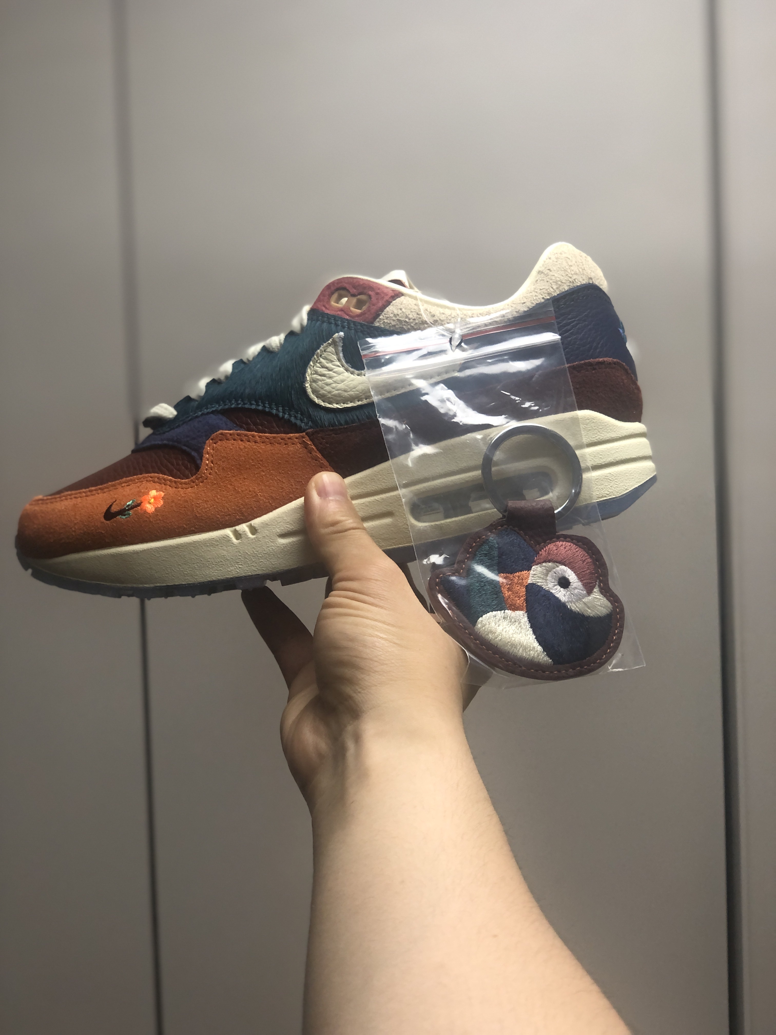 Nike x Kasina Air Max 1 SP Won-Ang Orange 착용 스타일