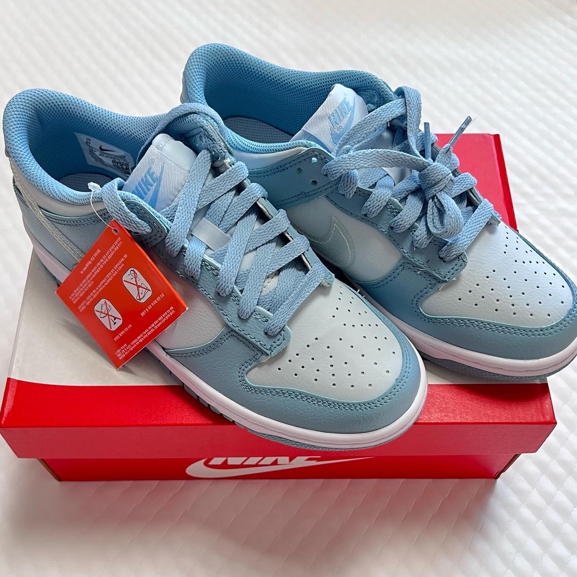 (GS) Nike Dunk Low Aura 착용 스타일 - 1