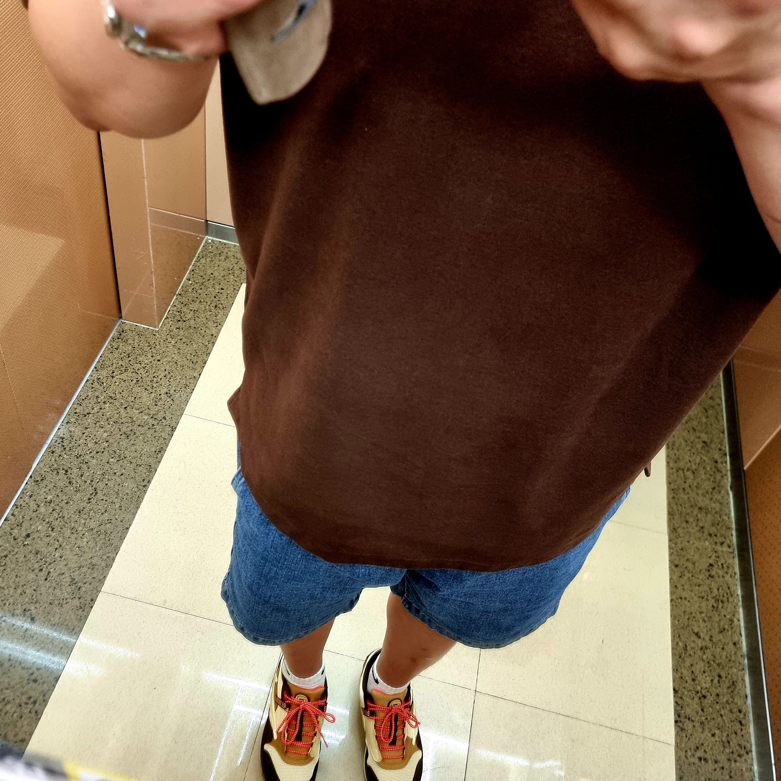 Nike x Travis Scott Air Max 1 Cact.us Brown 착용 스타일 - 2