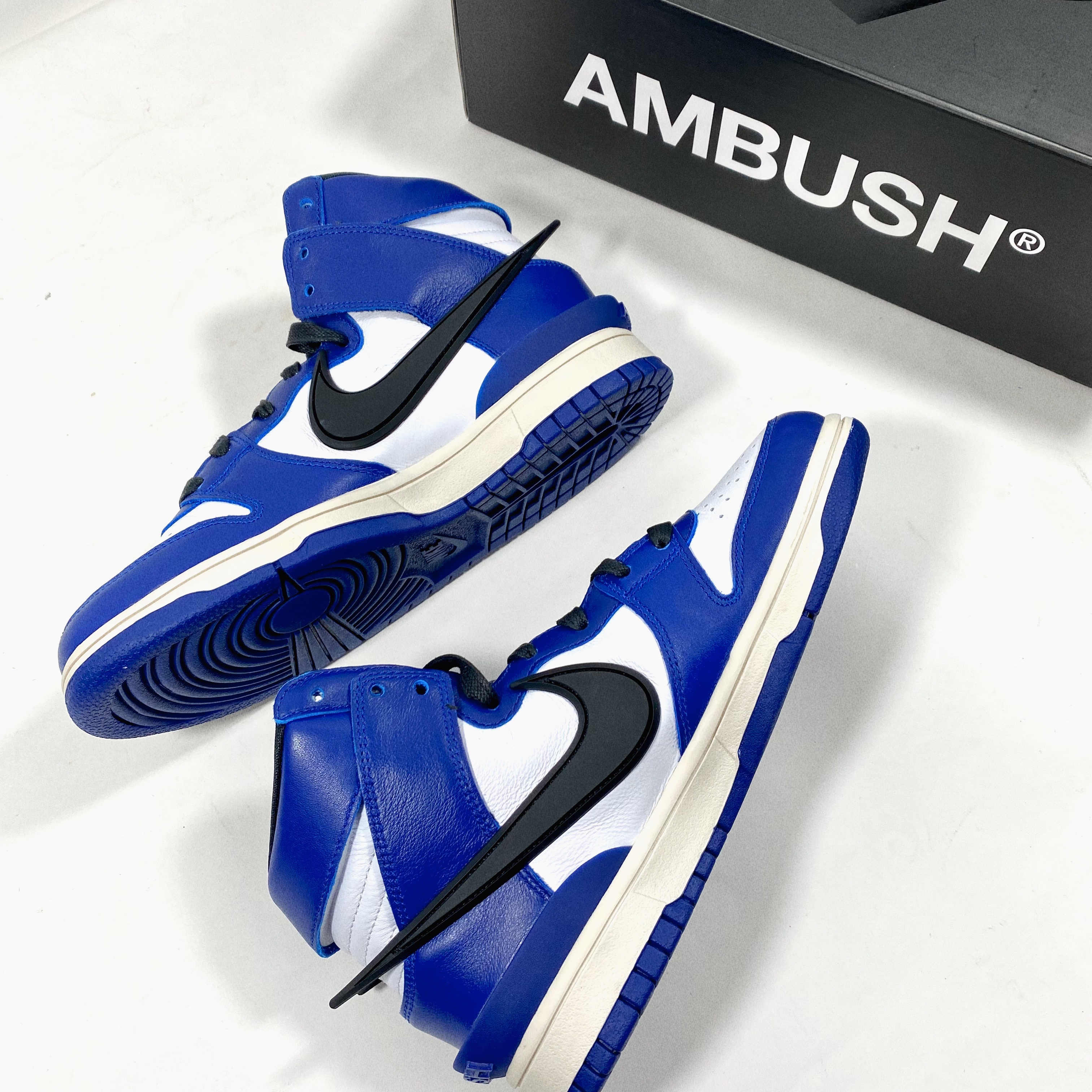 Nike x Ambush Dunk High Deep Royal Blue 착용 스타일