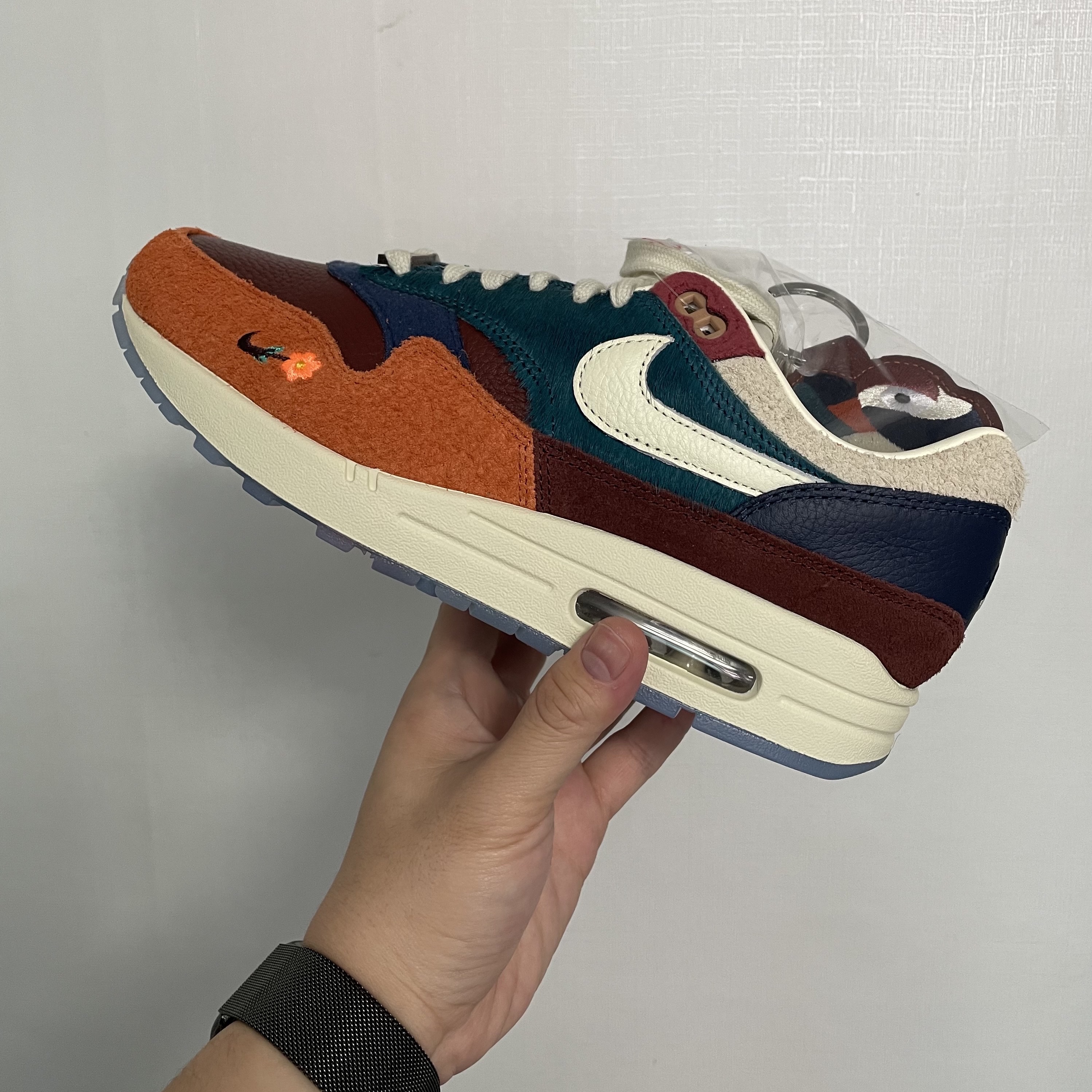Nike x Kasina Air Max 1 SP Won-Ang Orange 착용 스타일