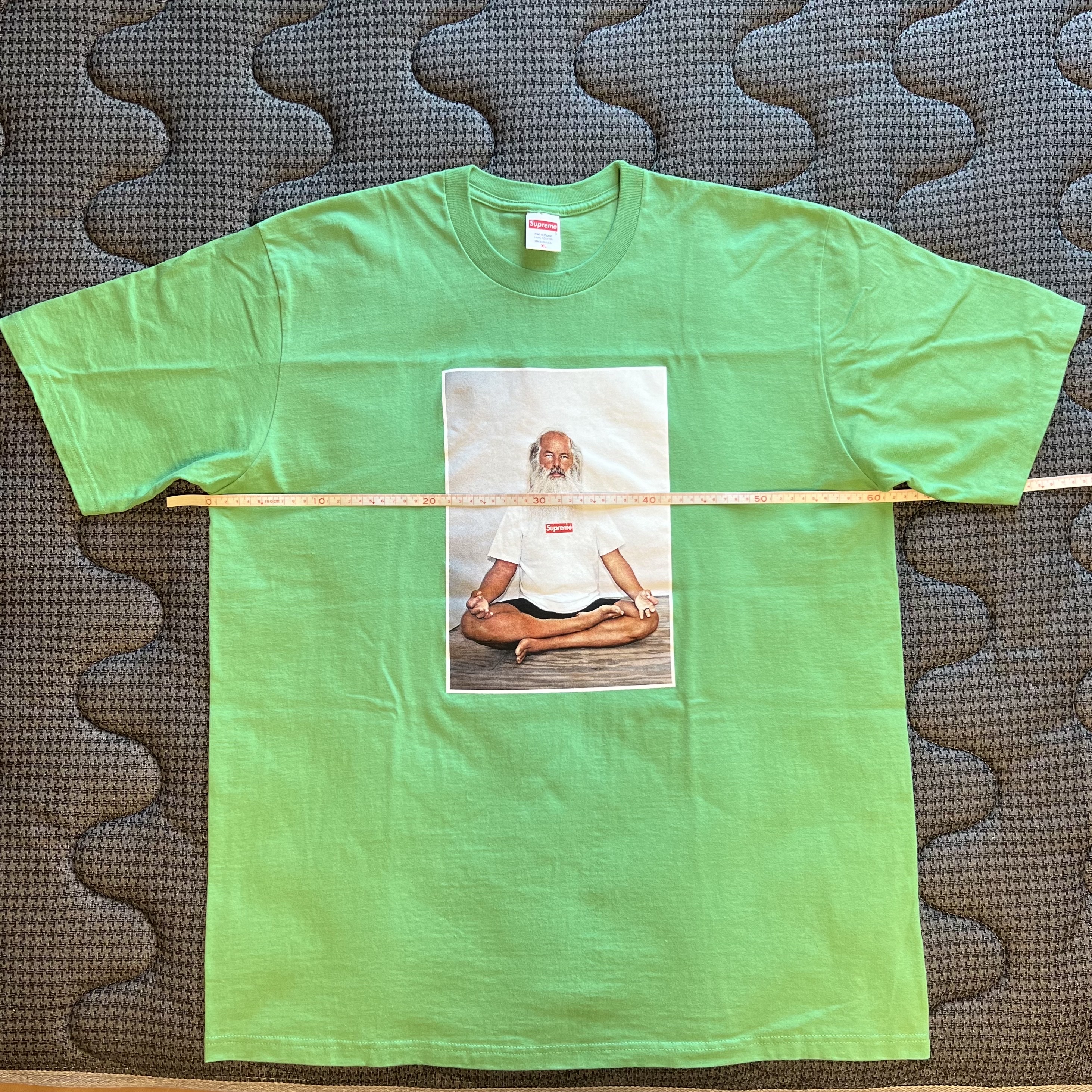 Supreme Rick Rubin T-Shirt Green - 21FW 착용 스타일