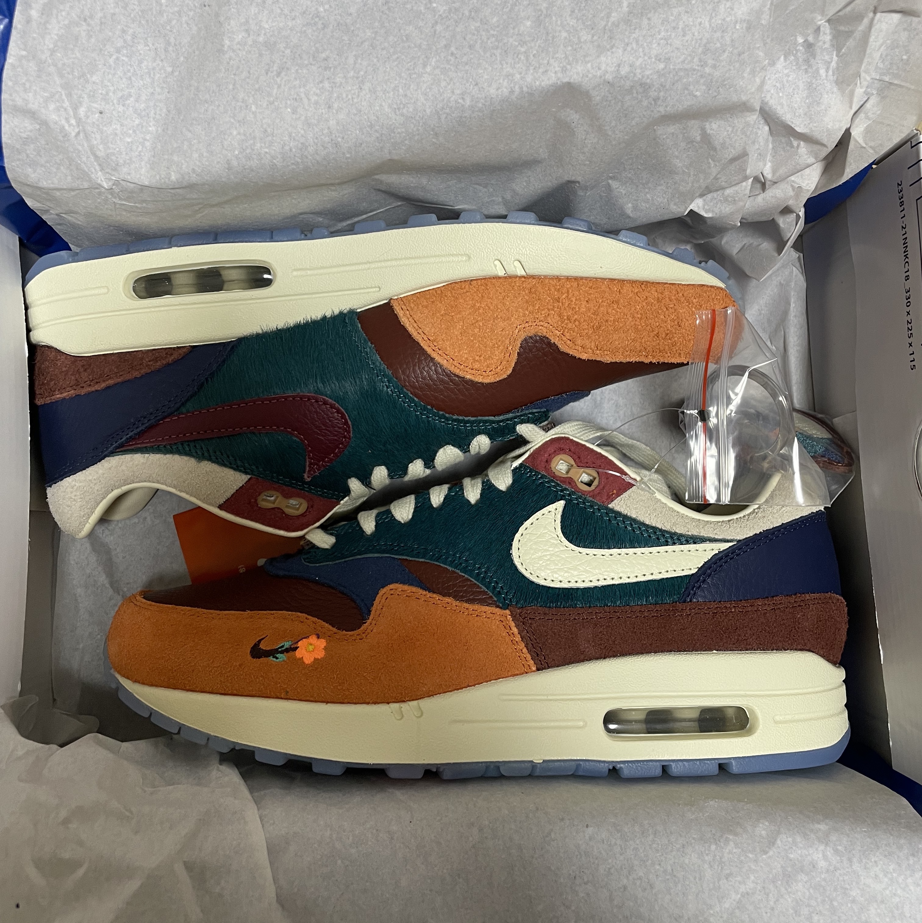Nike x Kasina Air Max 1 SP Won-Ang Orange 착용 스타일