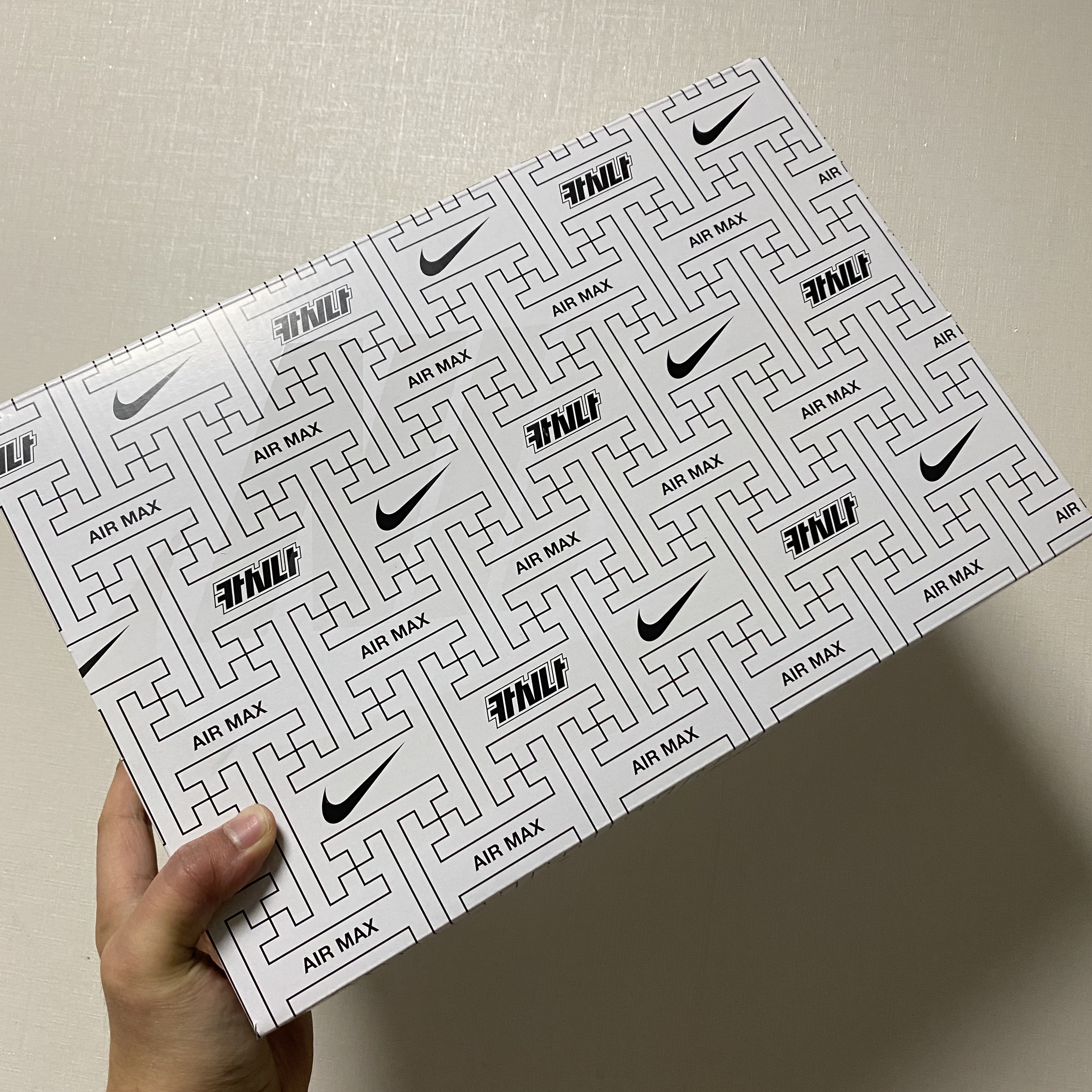 Nike x Kasina Air Max 1 SP Won-Ang Particle Grey 착용 스타일 - 1