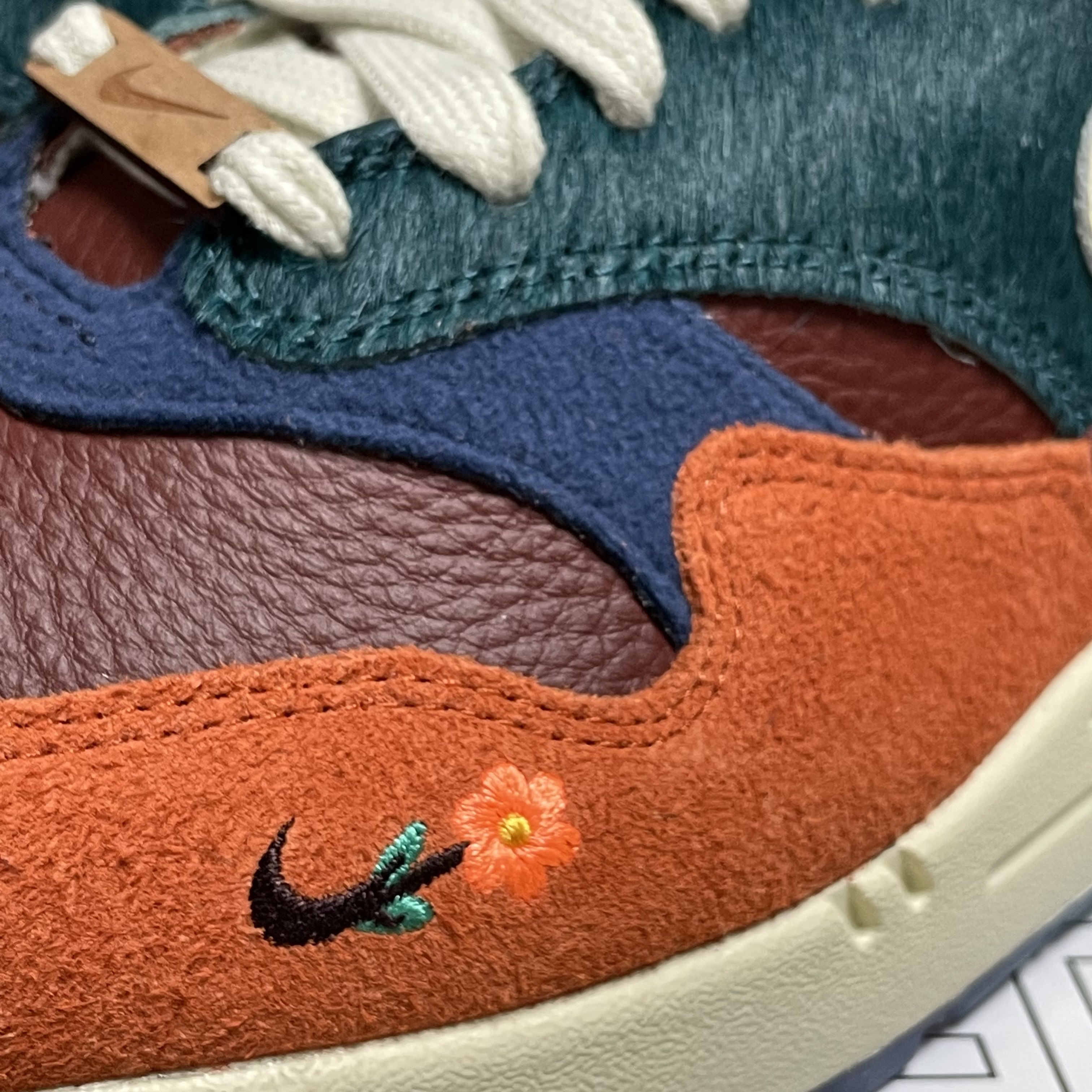Nike x Kasina Air Max 1 SP Won-Ang Orange 착용 스타일 - 2