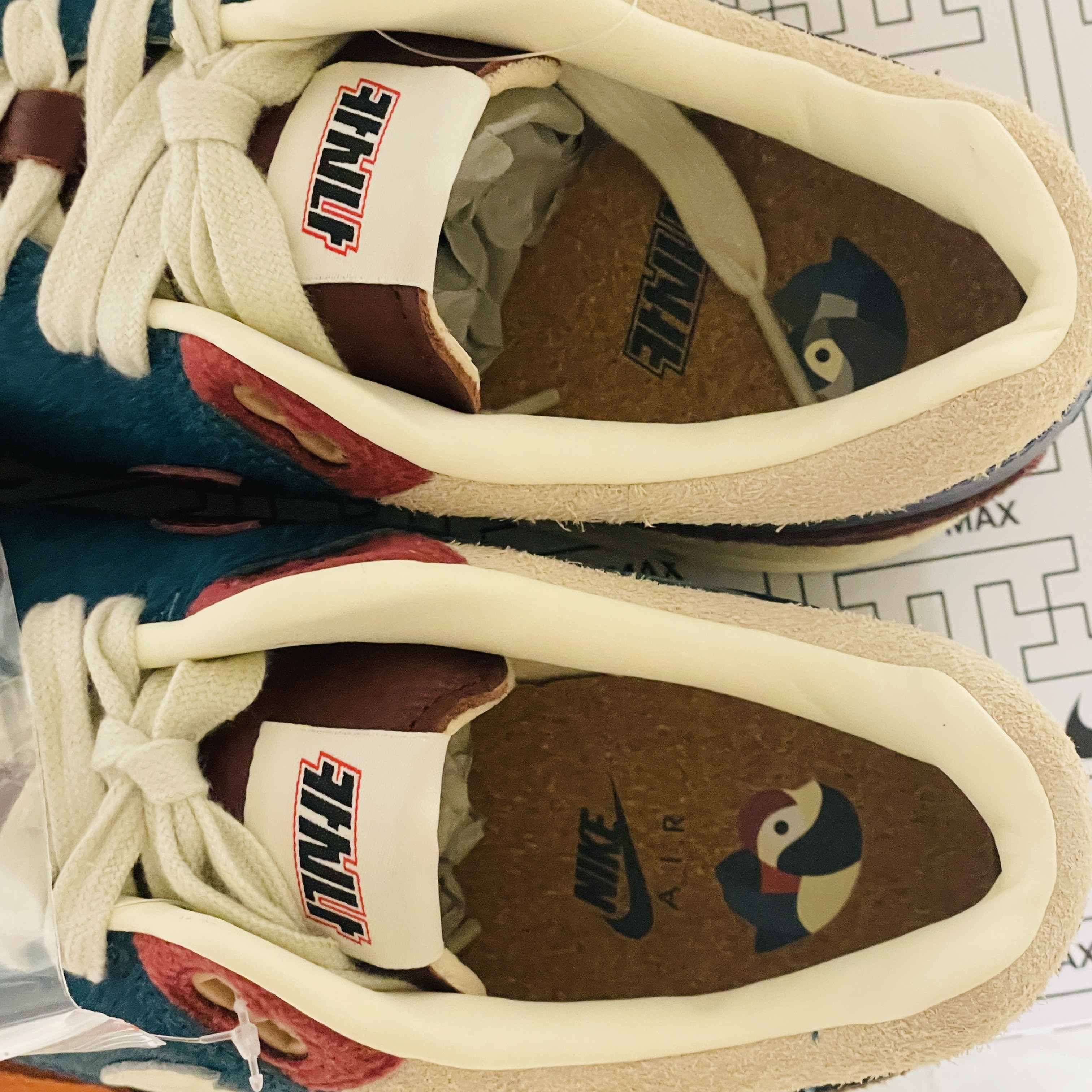Nike x Kasina Air Max 1 SP Won-Ang Orange 착용 스타일 - 2