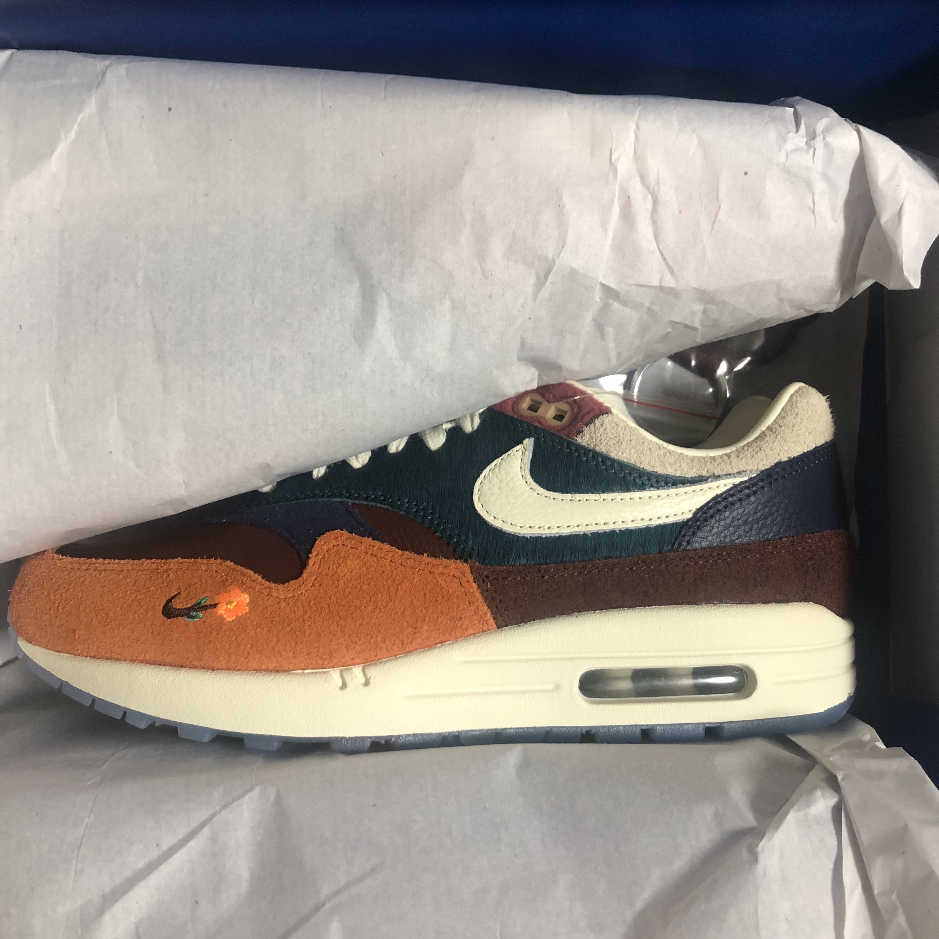 Nike x Kasina Air Max 1 SP Won-Ang Orange 착용 스타일