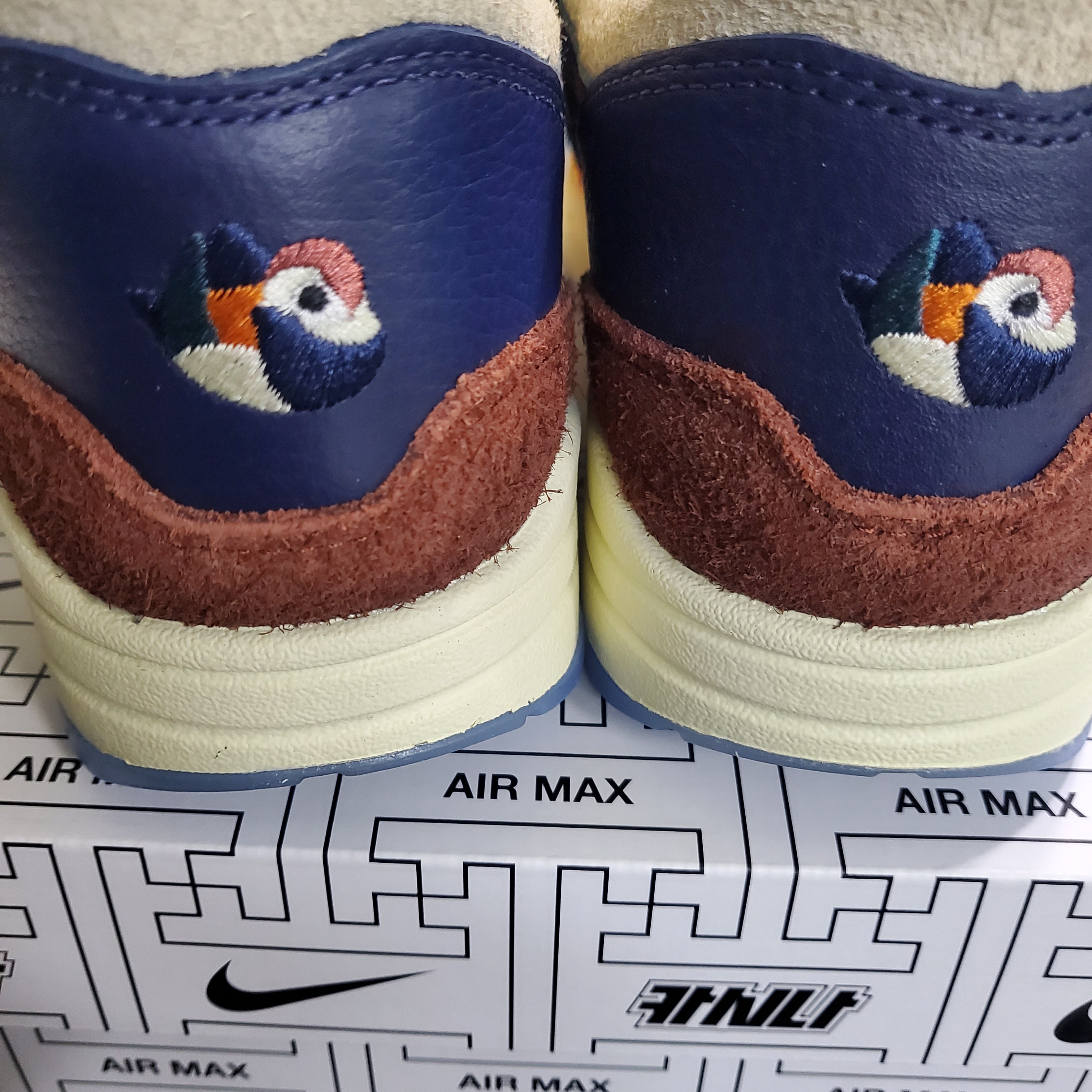 Nike x Kasina Air Max 1 SP Won-Ang Orange 착용 스타일 - 3