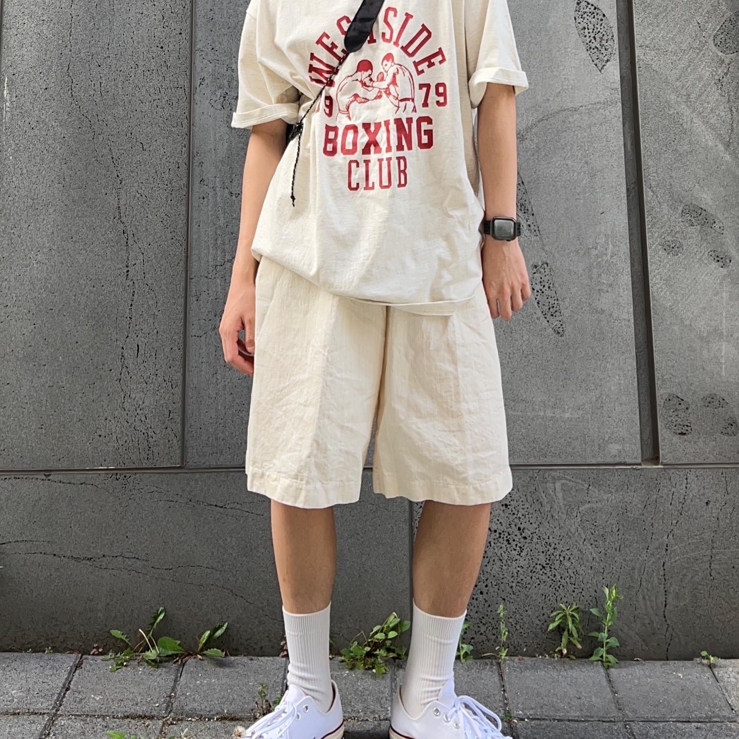 Converse Chuck 70 Ox Parchment 착용 스타일 - 4