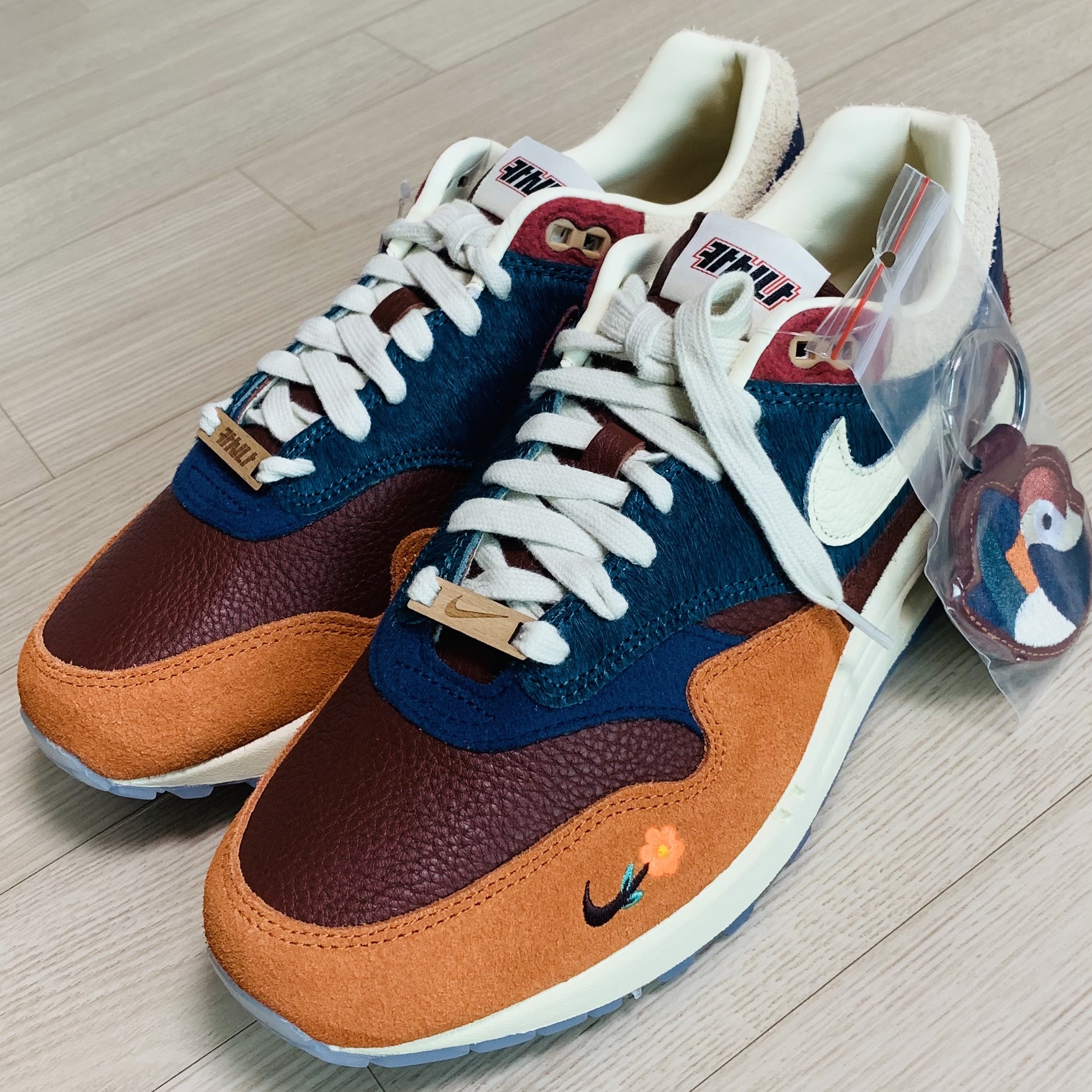 Nike x Kasina Air Max 1 SP Won-Ang Orange 착용 스타일