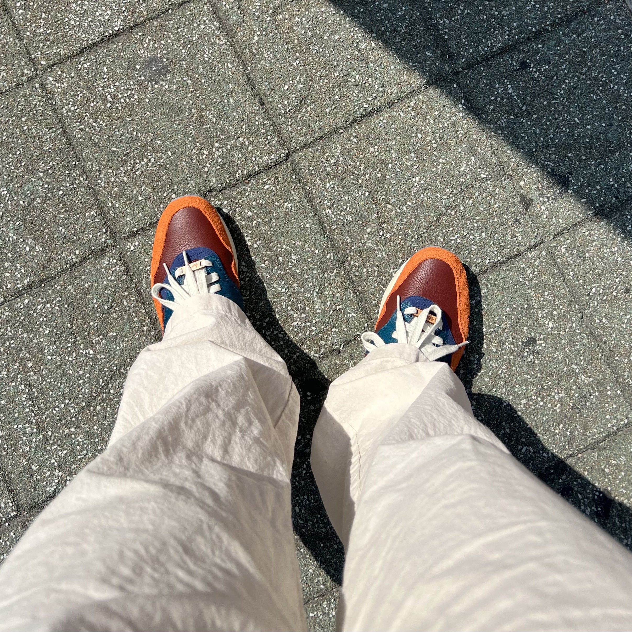 Nike x Kasina Air Max 1 SP Won-Ang Orange 착용 스타일 - 4