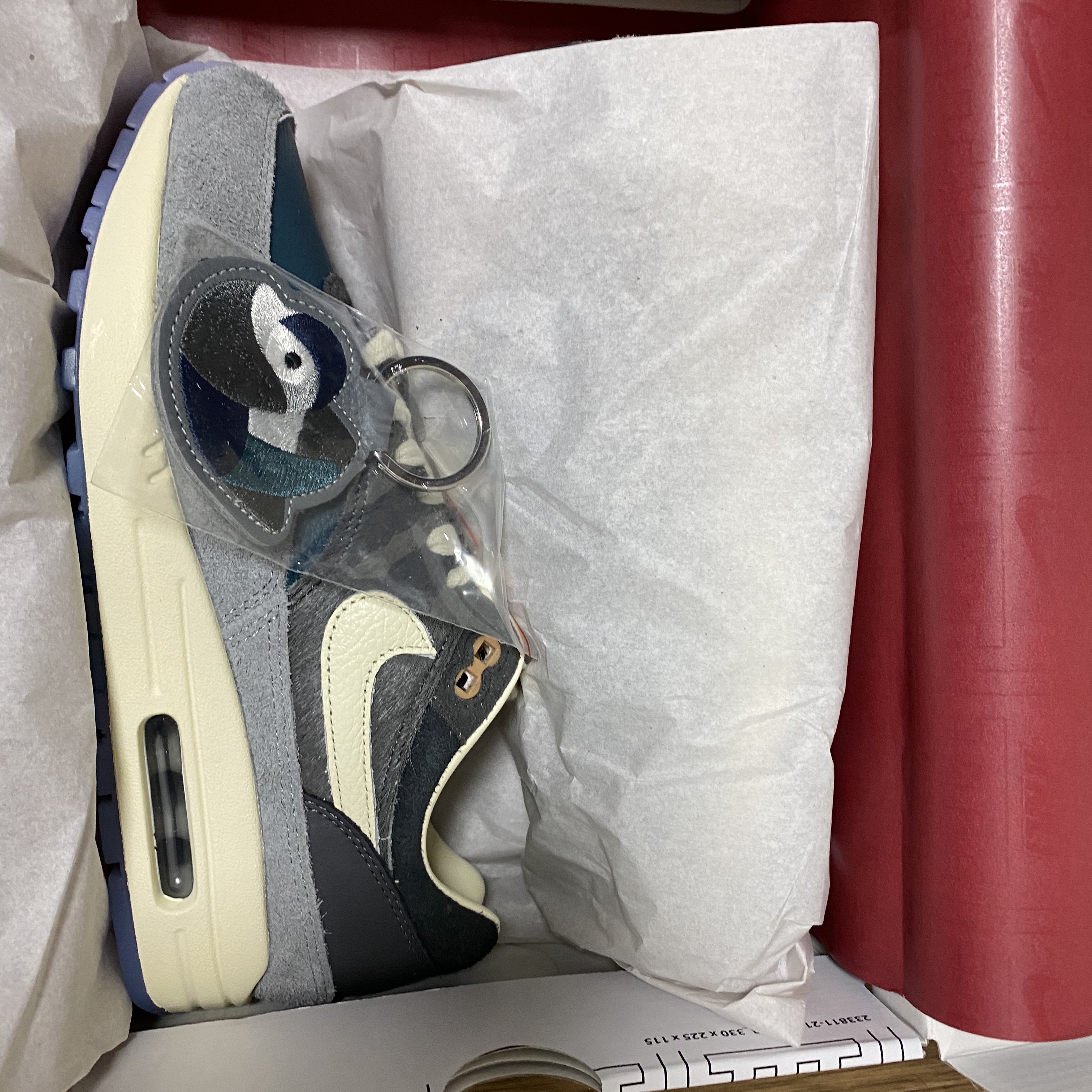Nike x Kasina Air Max 1 SP Won-Ang Particle Grey 착용 스타일 - 3