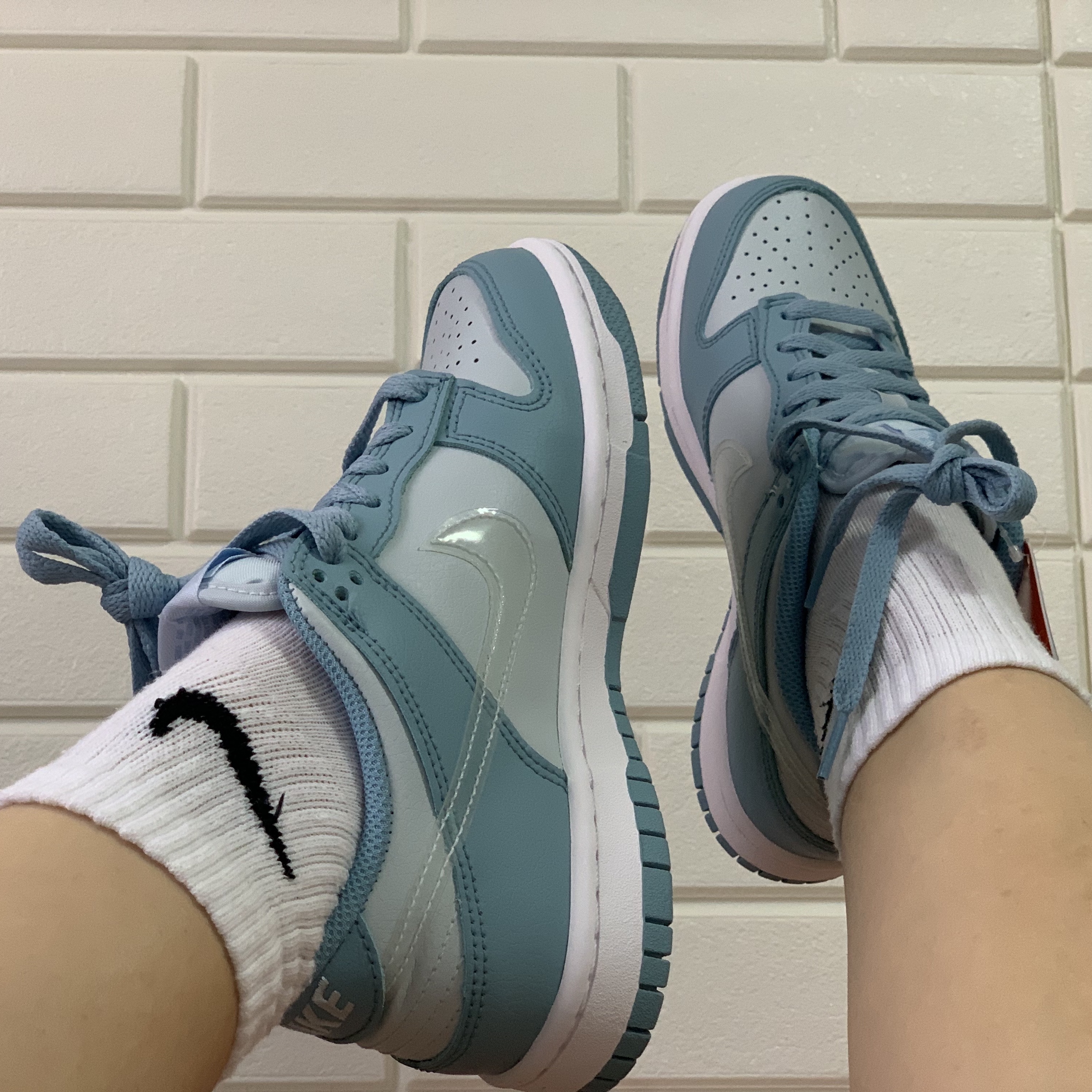 (GS) Nike Dunk Low Aura 착용 스타일