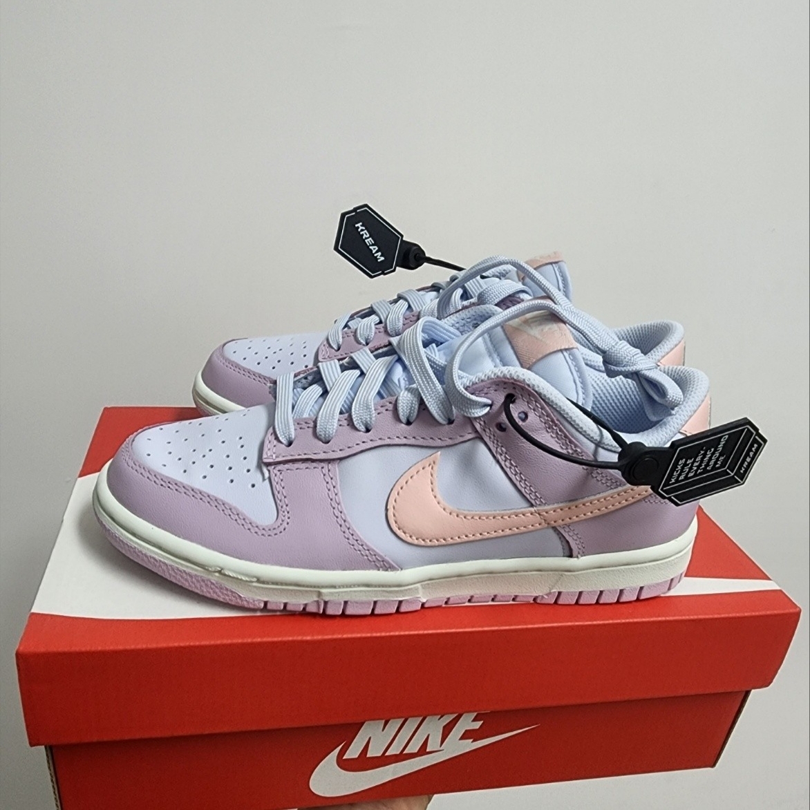 (W) Nike Dunk Low Atmosphere Pink 착용 스타일
