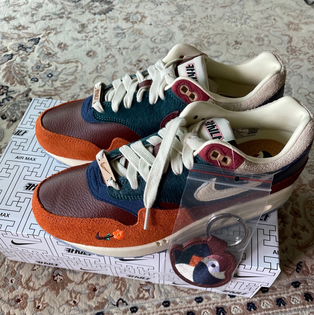 Nike x Kasina Air Max 1 SP Won-Ang Orange 착용 스타일 - 2