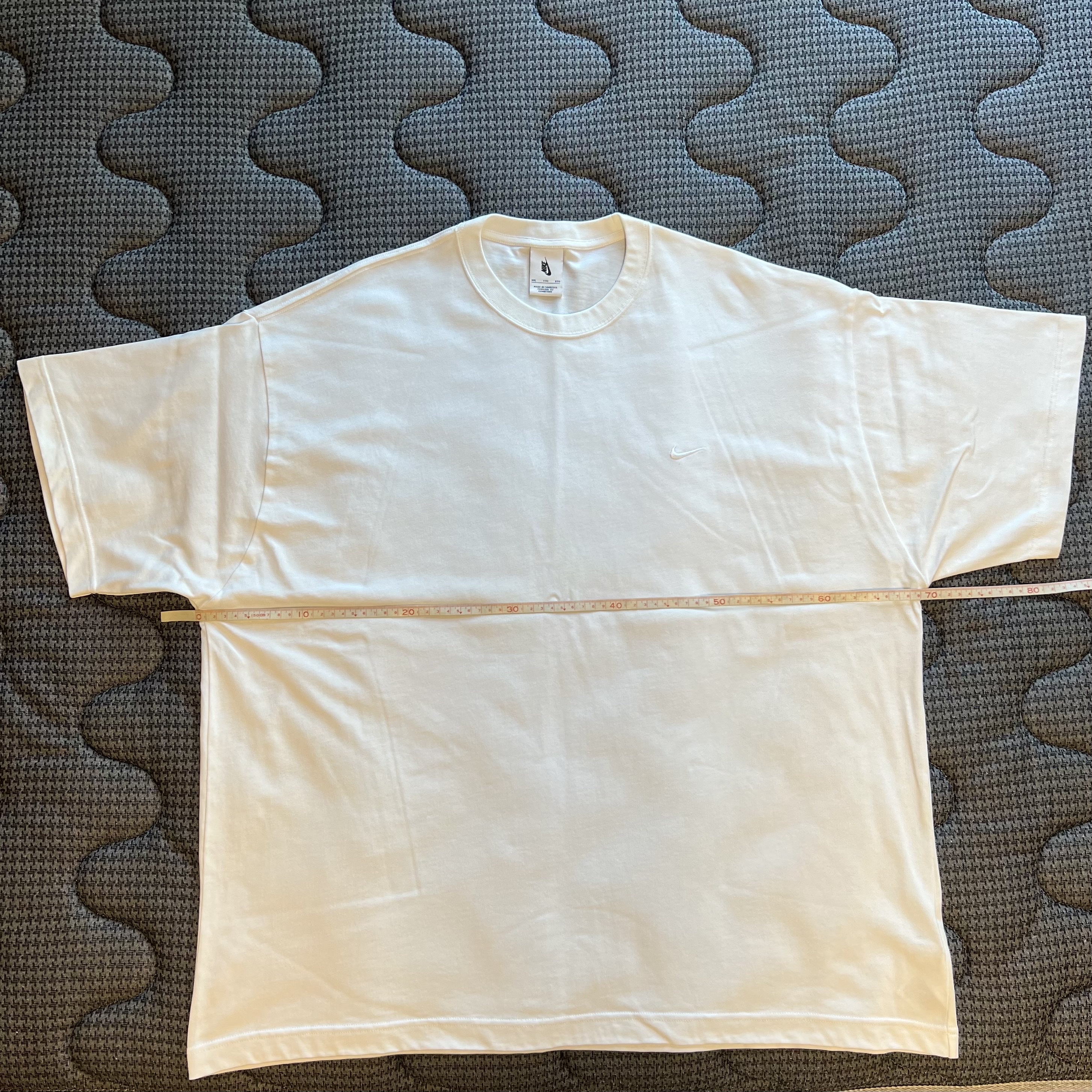 Nike NRG Solo Swoosh T-Shirt Summit White - US/EU 착용 스타일