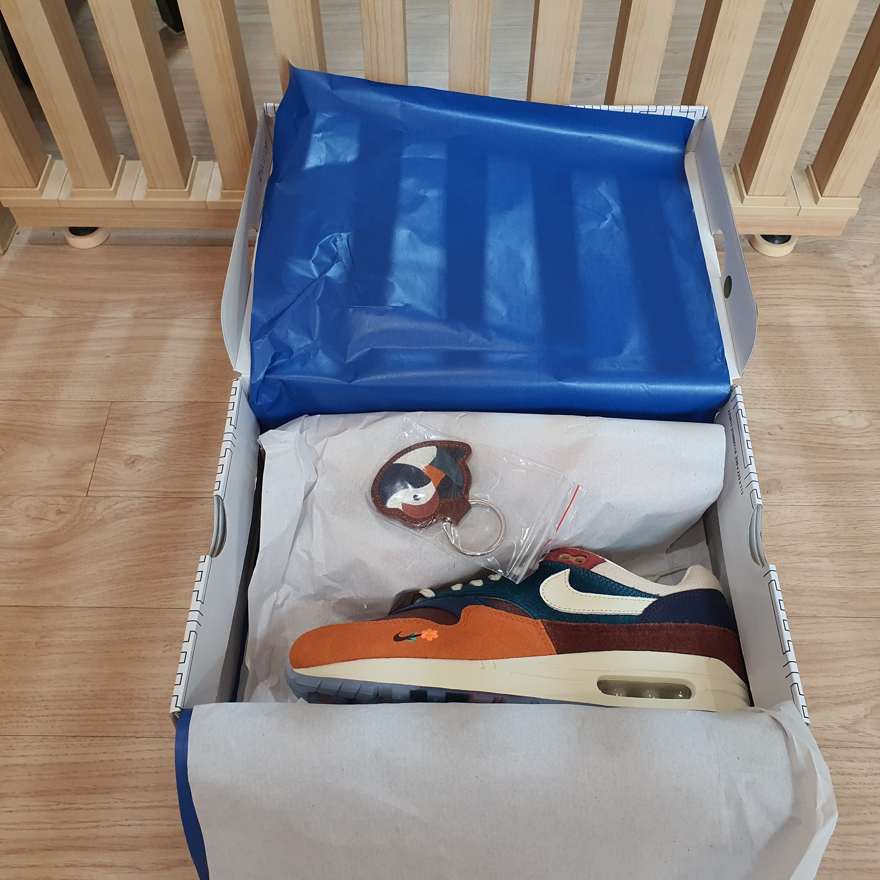 Nike x Kasina Air Max 1 SP Won-Ang Orange 착용 스타일 - 2