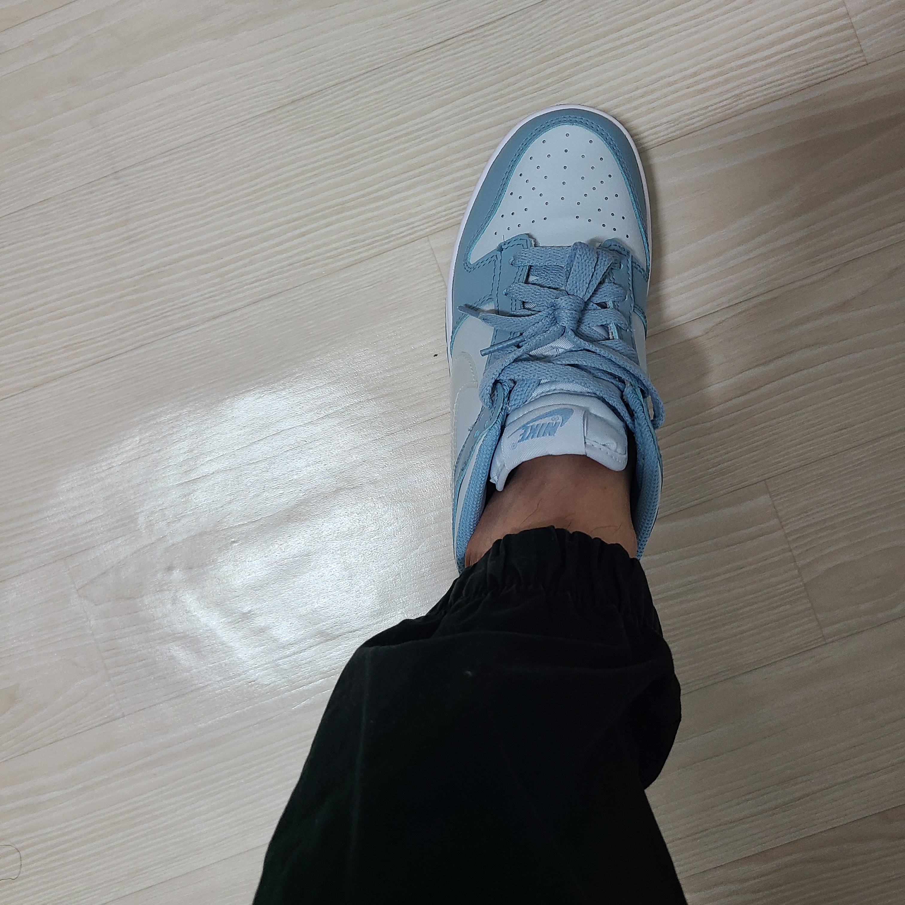 (GS) Nike Dunk Low Aura 착용 스타일 - 1