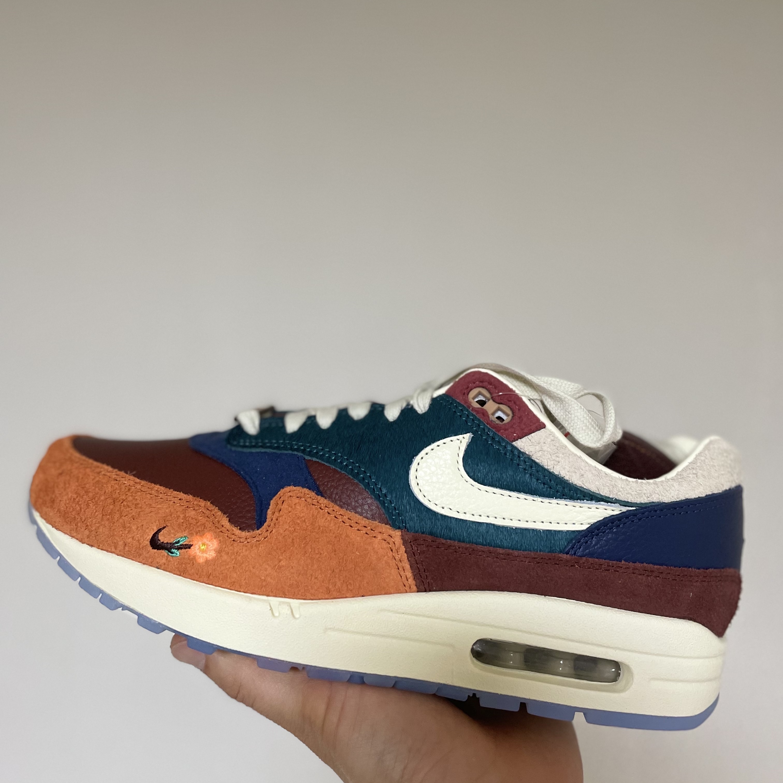 Nike x Kasina Air Max 1 SP Won-Ang Orange 착용 스타일 - 3