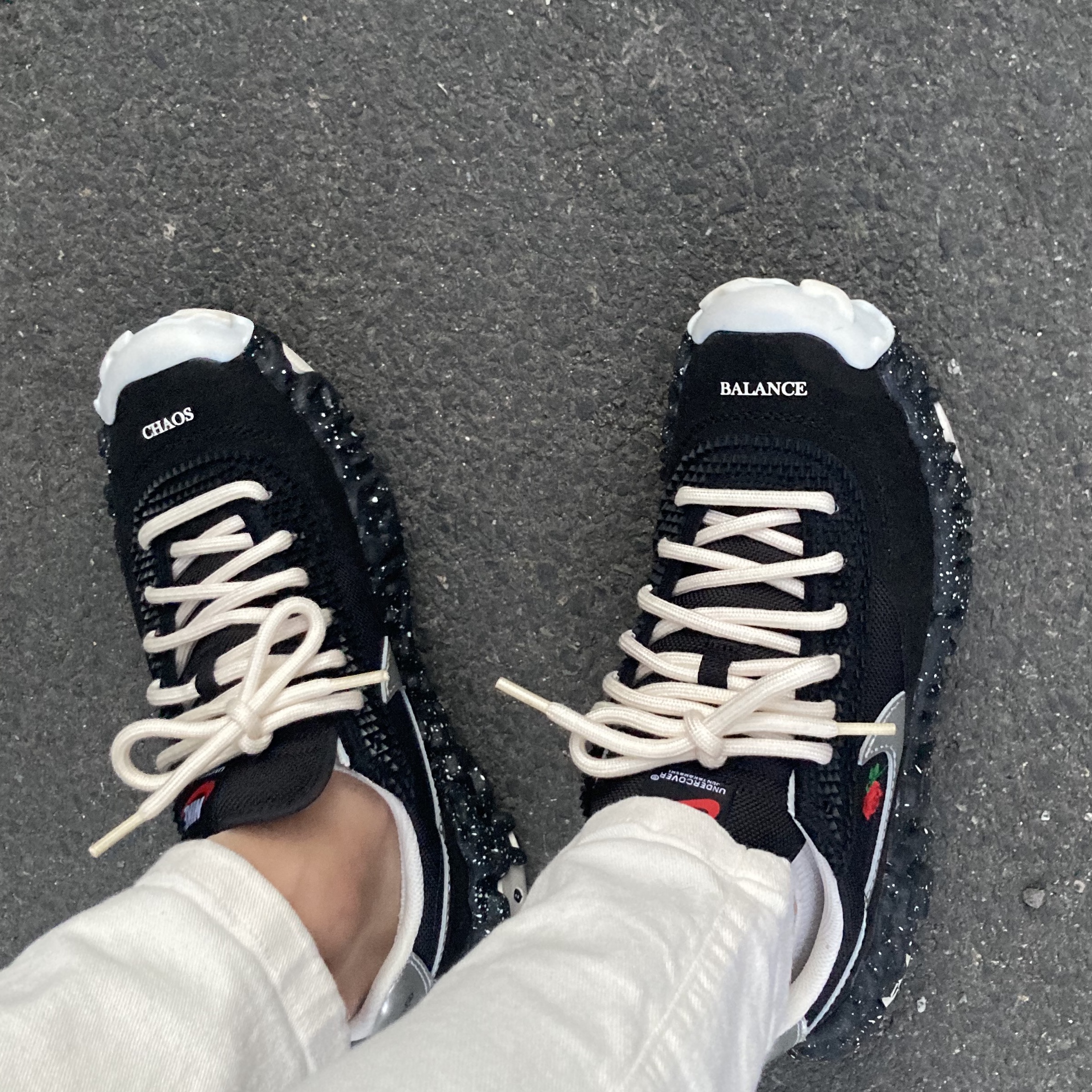Nike x Undercover Overbreak SP Black 착용 스타일