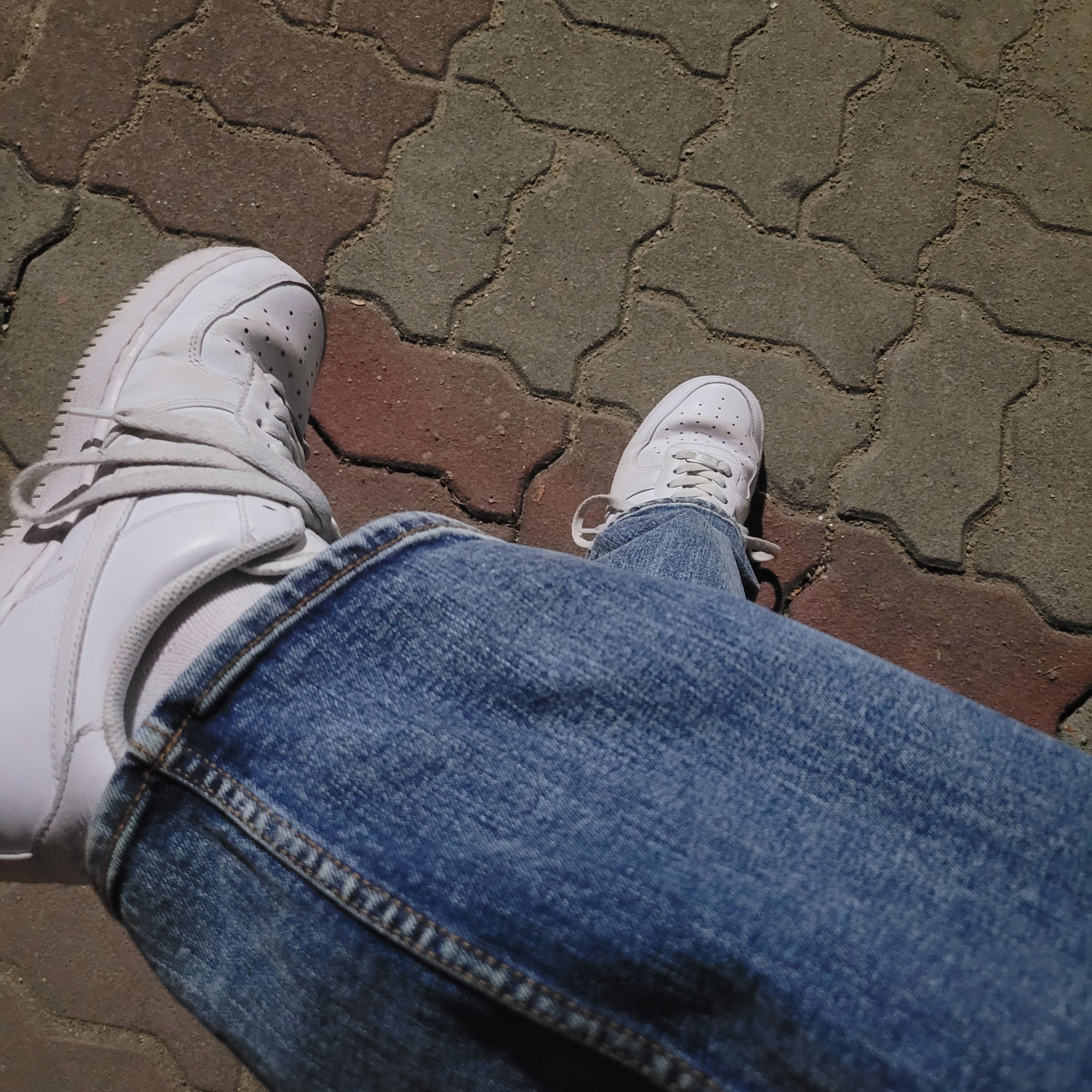 Nike Air Force 1 '07 Low White 착용 스타일