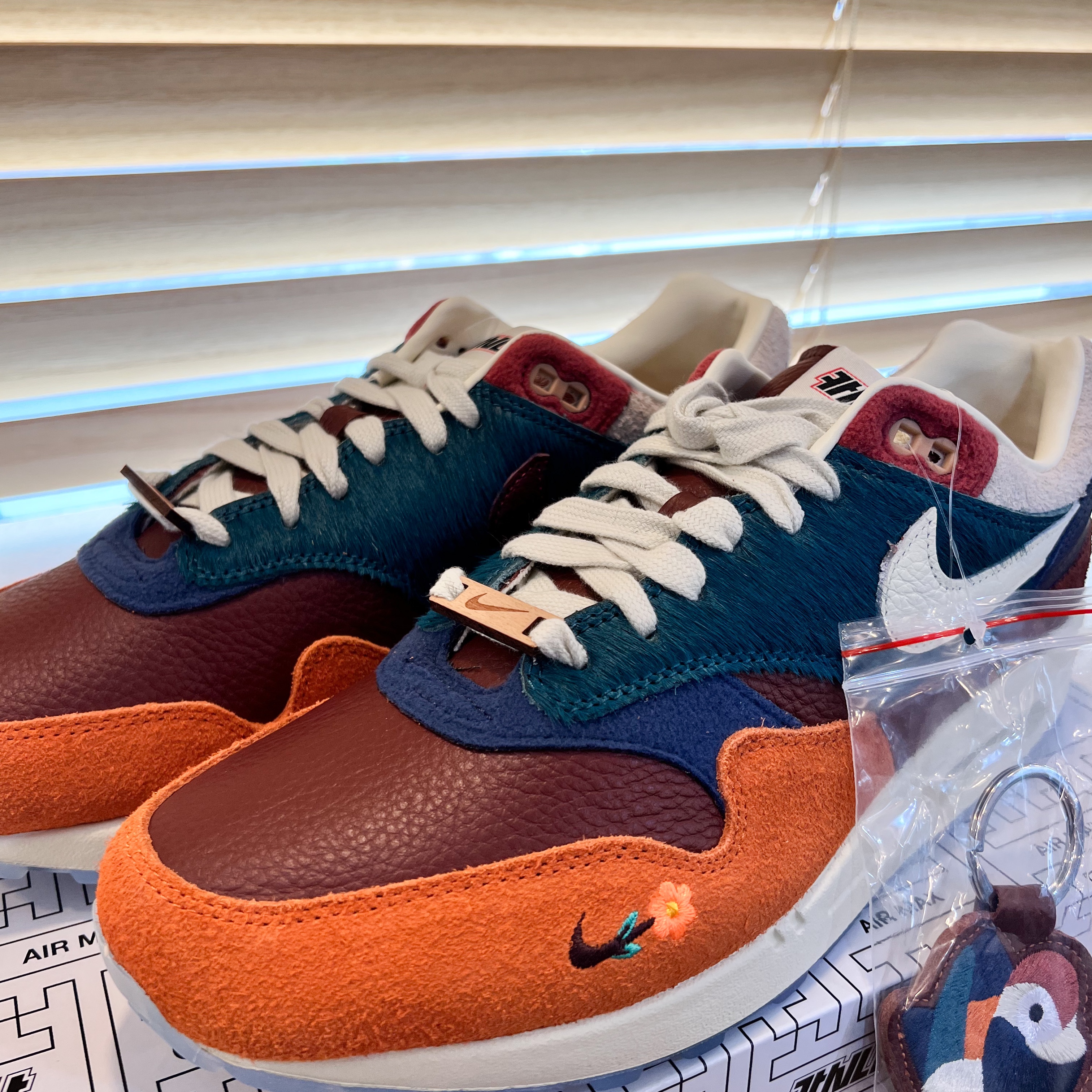 Nike x Kasina Air Max 1 SP Won-Ang Orange 착용 스타일 - 2