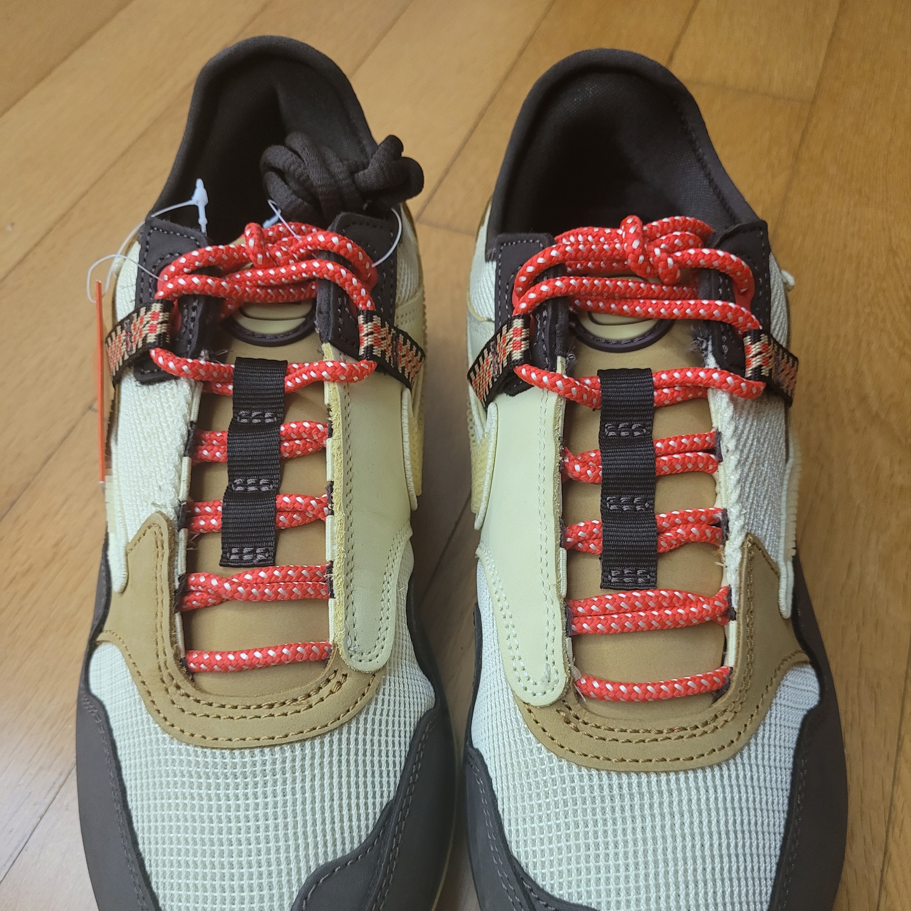 Nike x Travis Scott Air Max 1 Cact.us Brown 착용 스타일 - 2