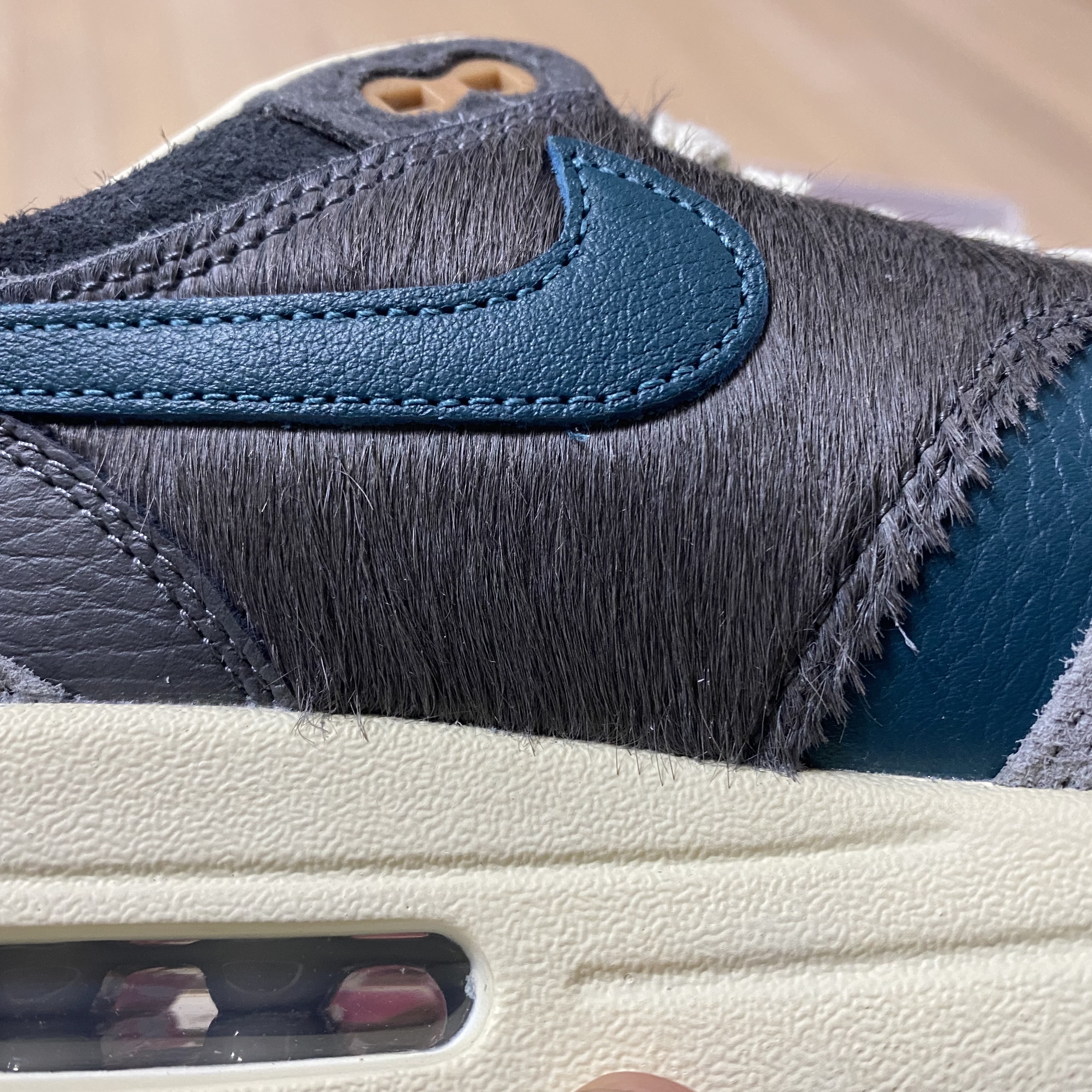 Nike x Kasina Air Max 1 SP Won-Ang Particle Grey 착용 스타일 - 2