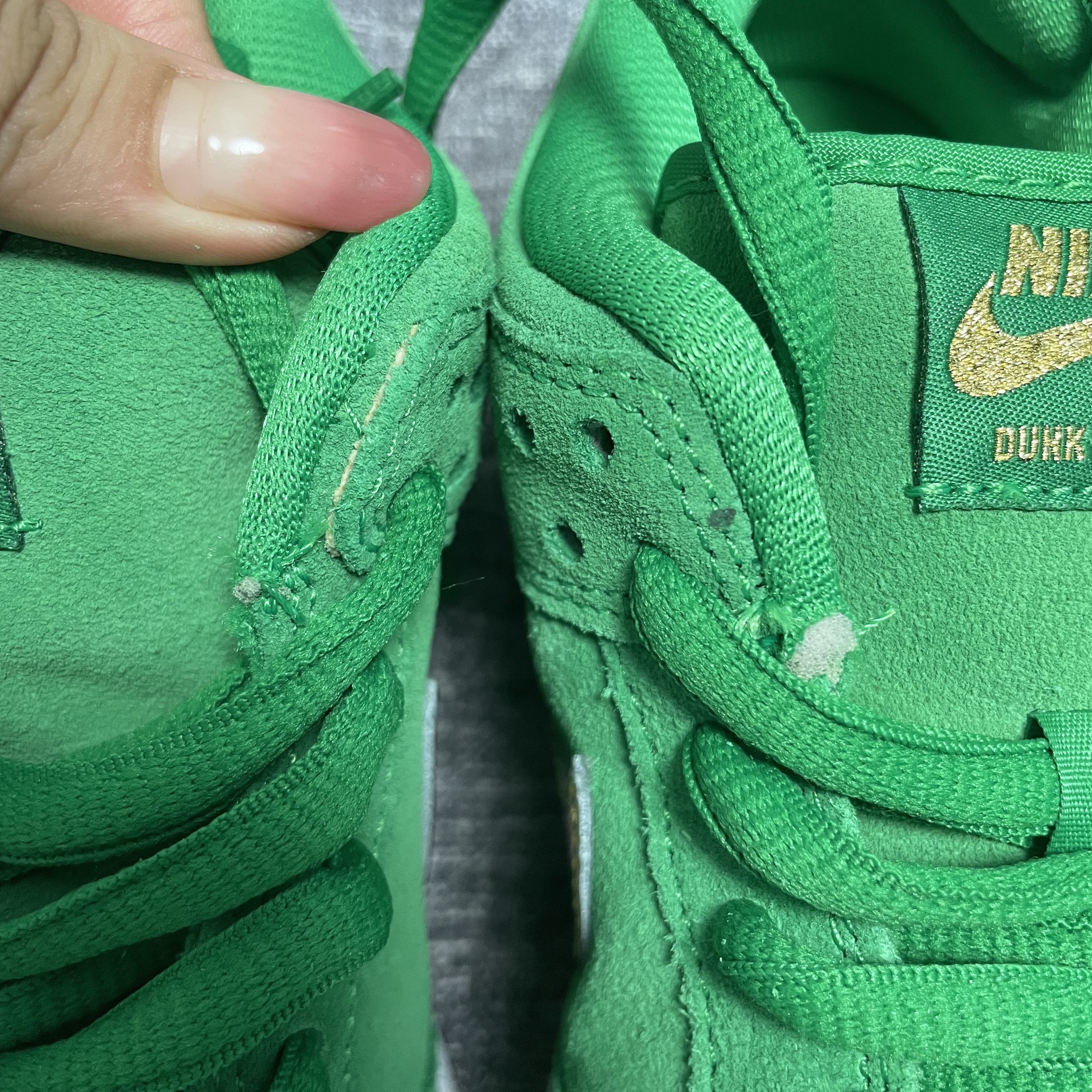 Nike SB Dunk Low Pro Shamrock 착용 스타일 - 1