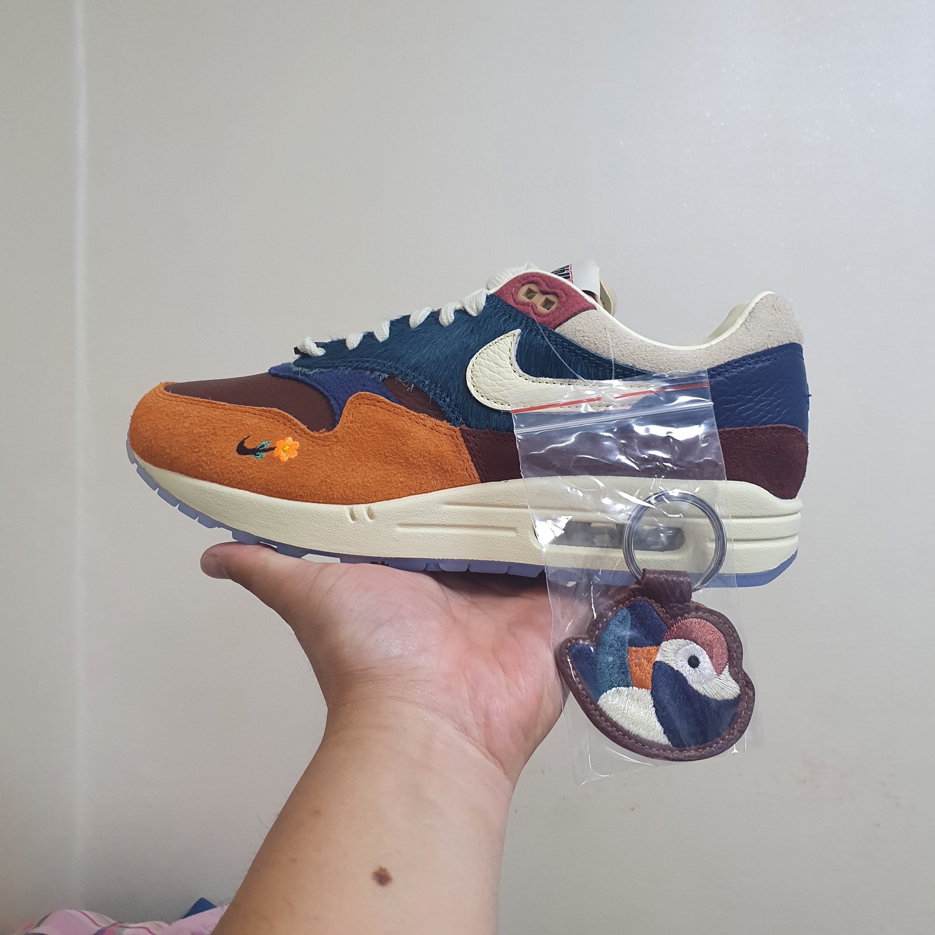 Nike x Kasina Air Max 1 SP Won-Ang Orange 착용 스타일