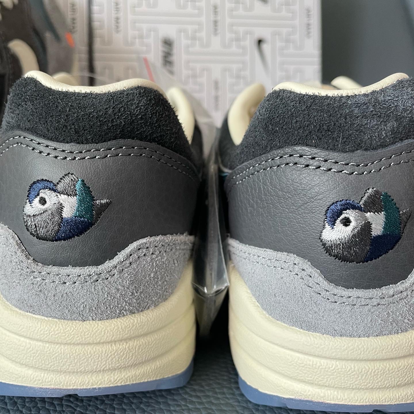 Nike x Kasina Air Max 1 SP Won-Ang Particle Grey 착용 스타일 - 4