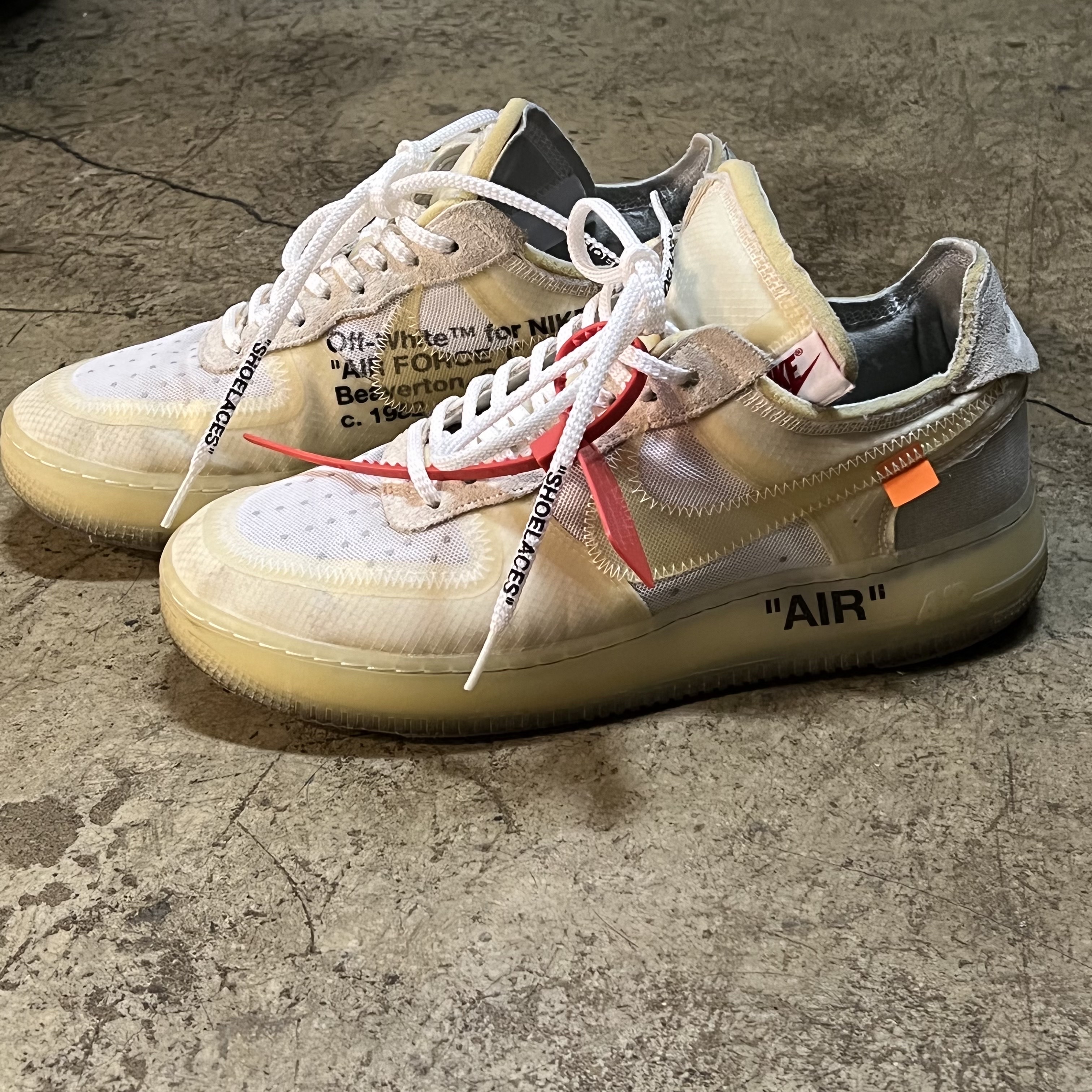 Nike x Off-White Air Force 1 Low The Ten 착용 스타일 - 1