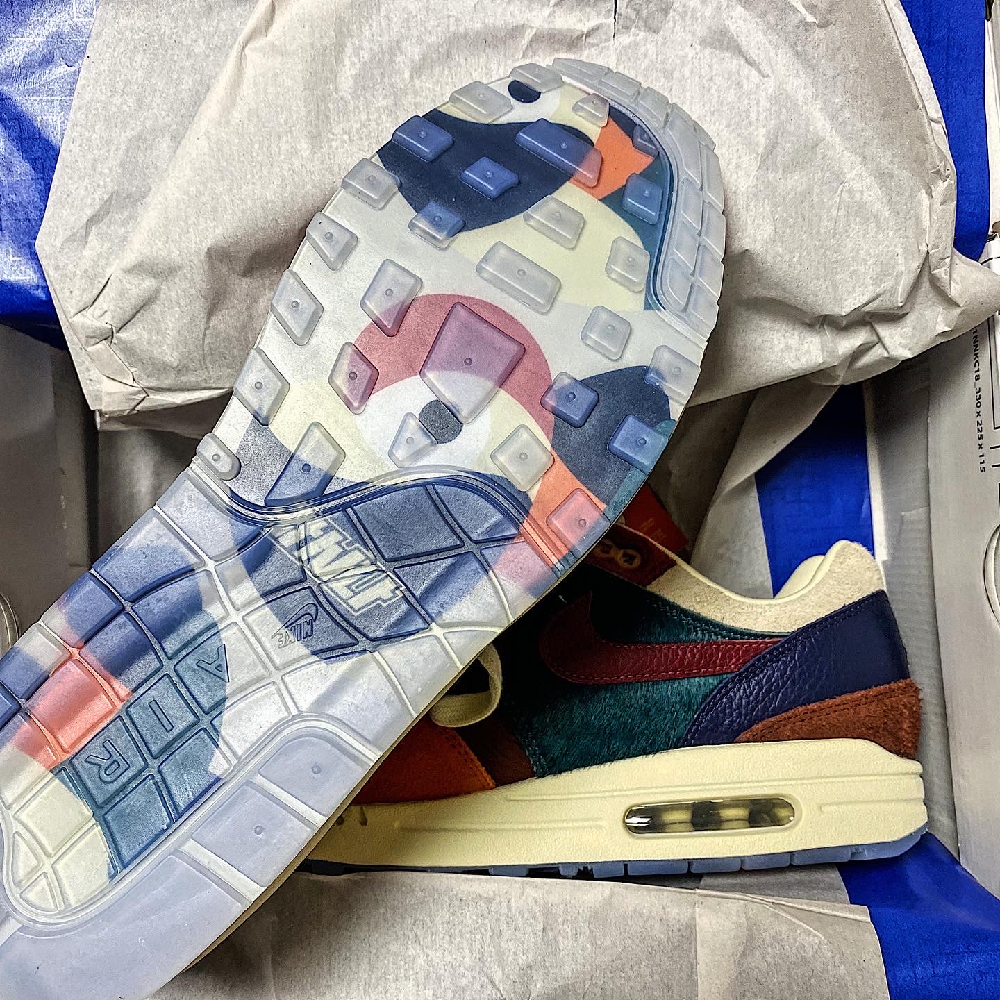 Nike x Kasina Air Max 1 SP Won-Ang Orange (With Special Gift) 착용 스타일 - 5