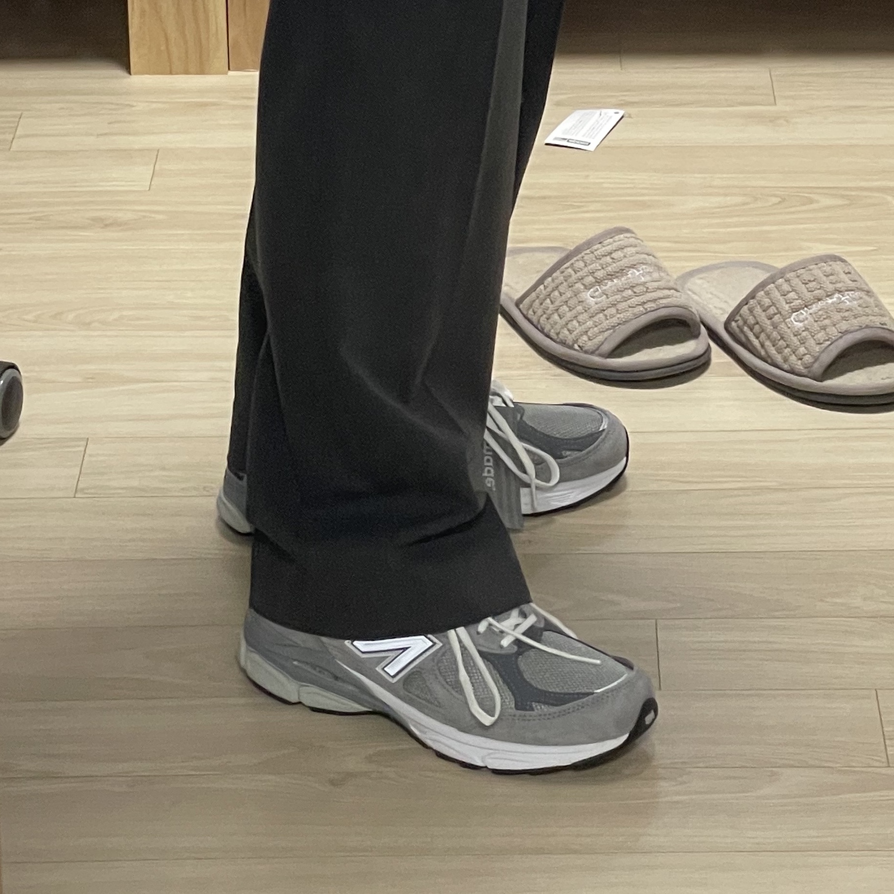 New Balance 990v3 Made in USA Grey - D Standard 착용 스타일