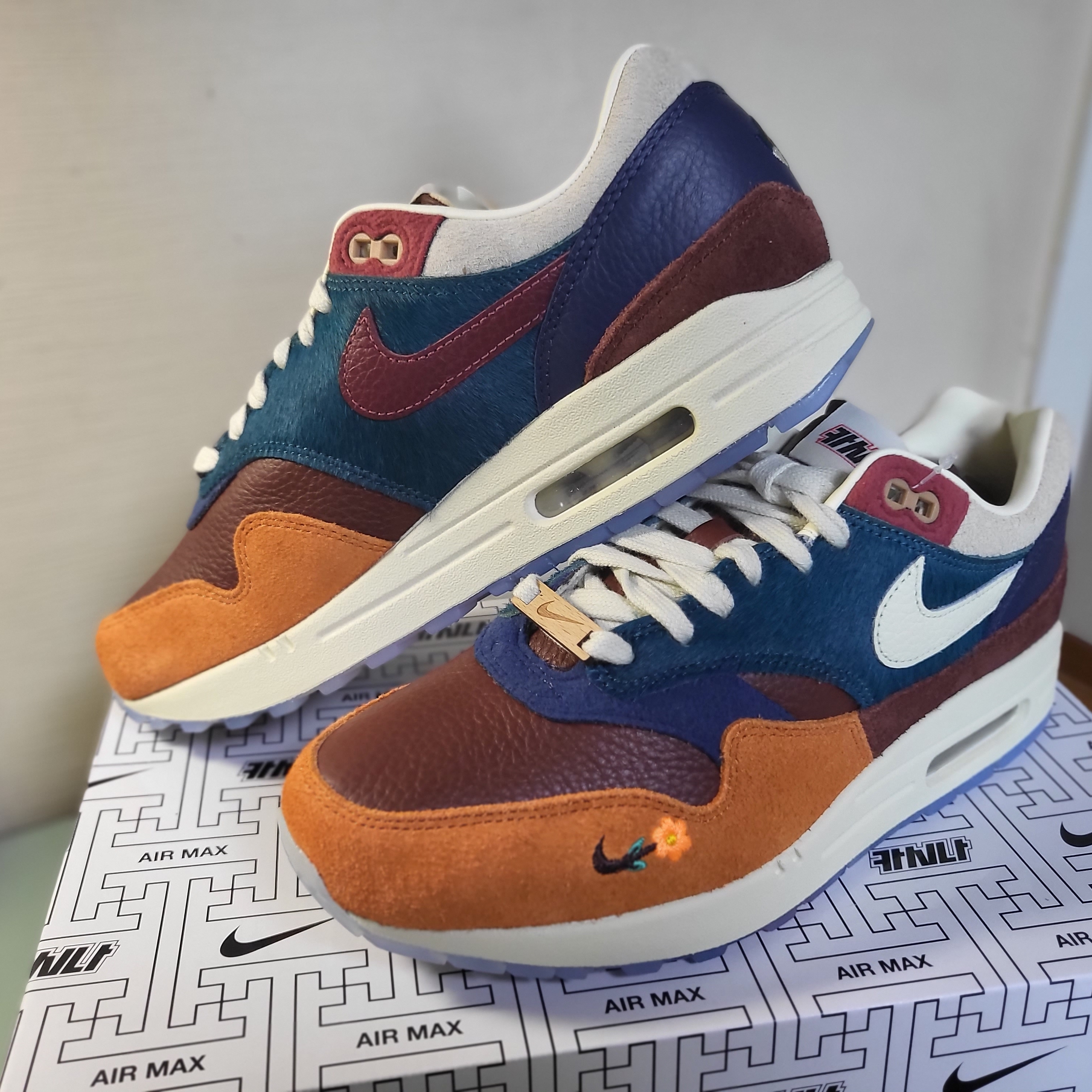 Nike x Kasina Air Max 1 SP Won-Ang Orange 착용 스타일