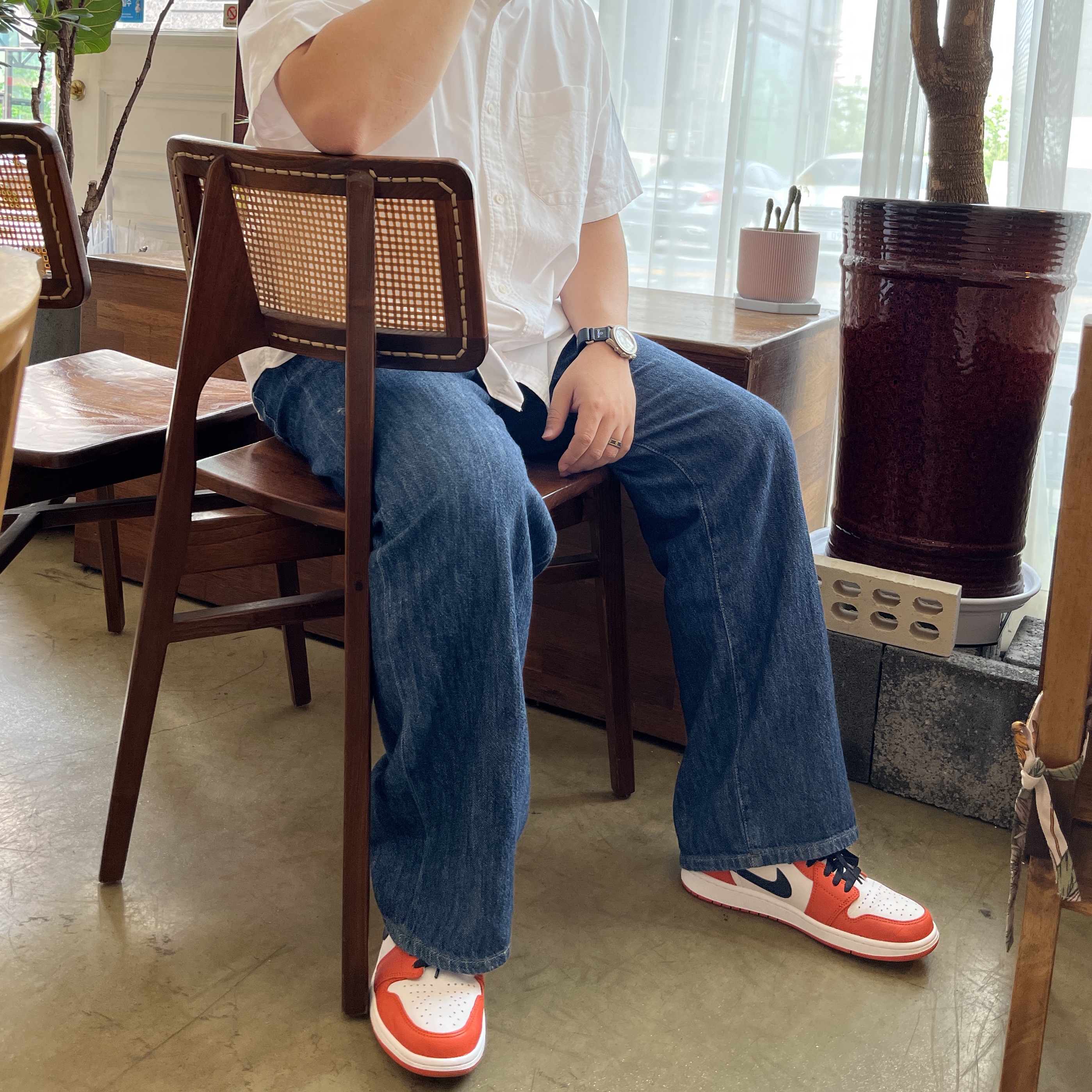 Jordan 1 Low OG Starfish 착용 스타일