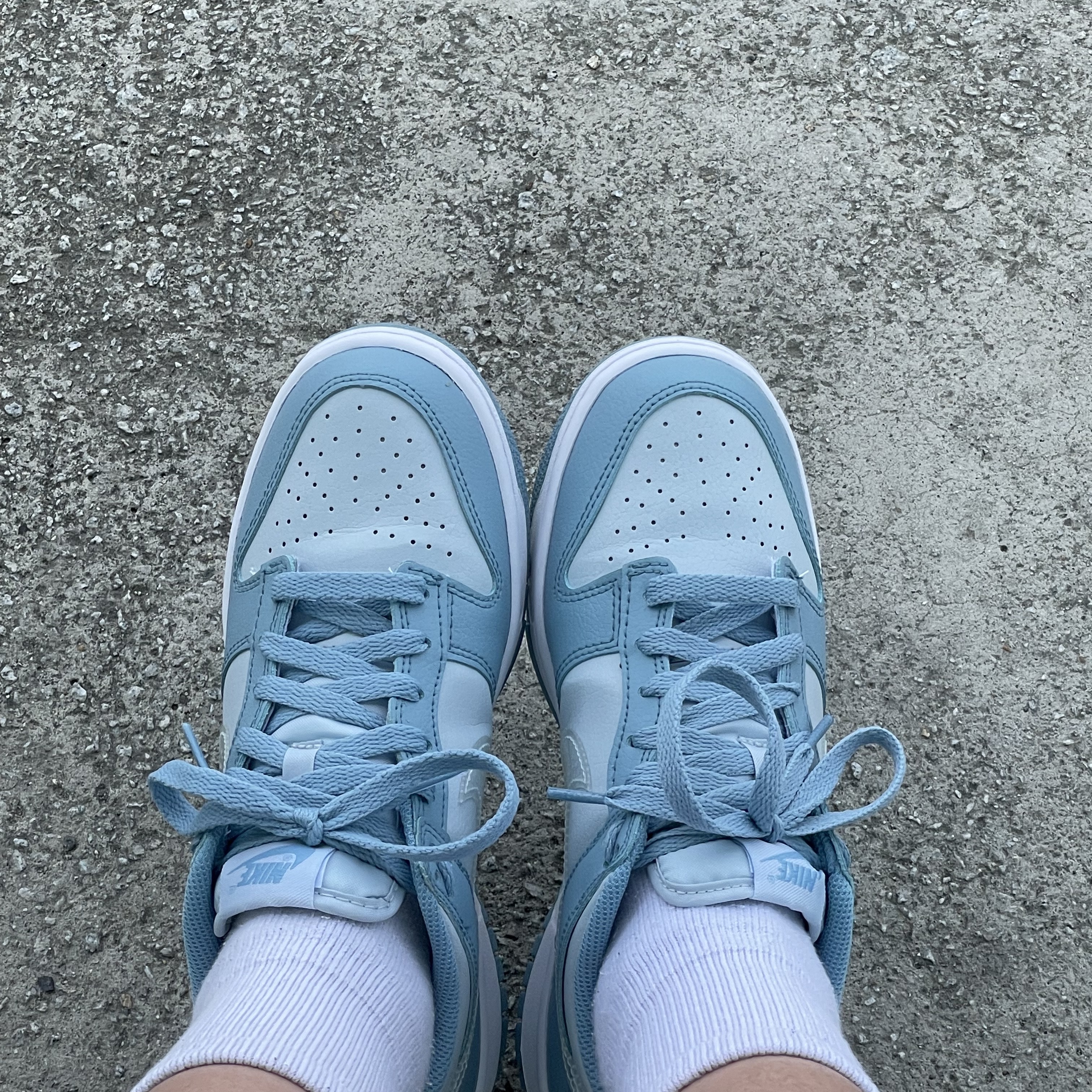 (GS) Nike Dunk Low Aura 착용 스타일