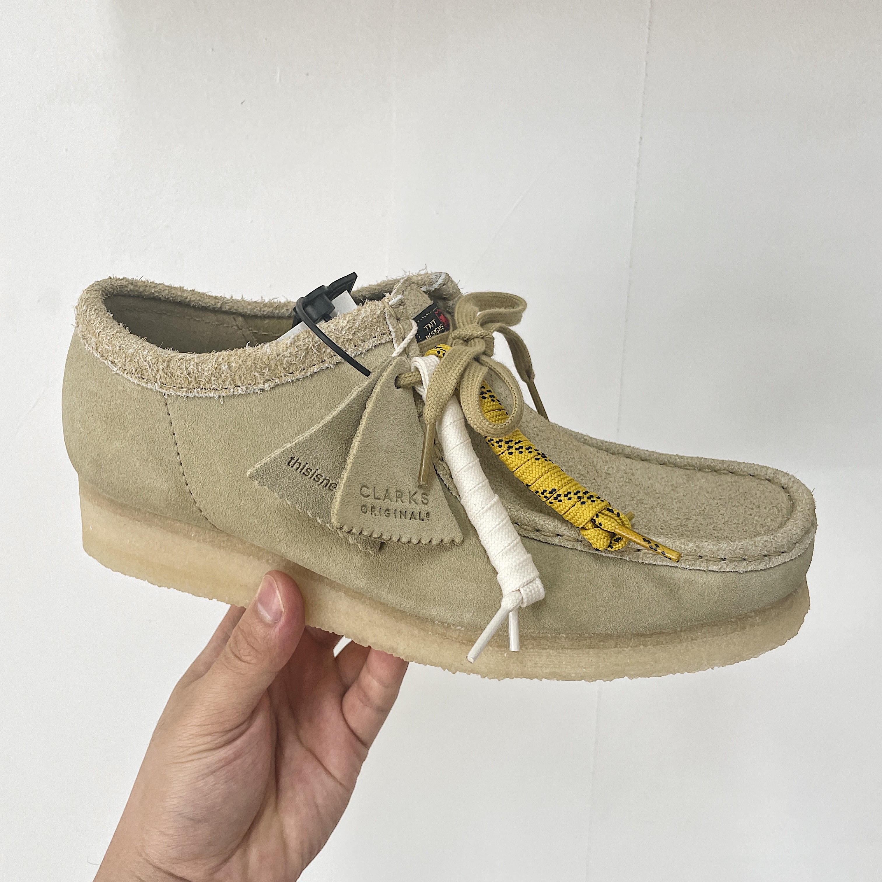 Clarks x Thisisneverthat Wallabee Maple 착용 스타일